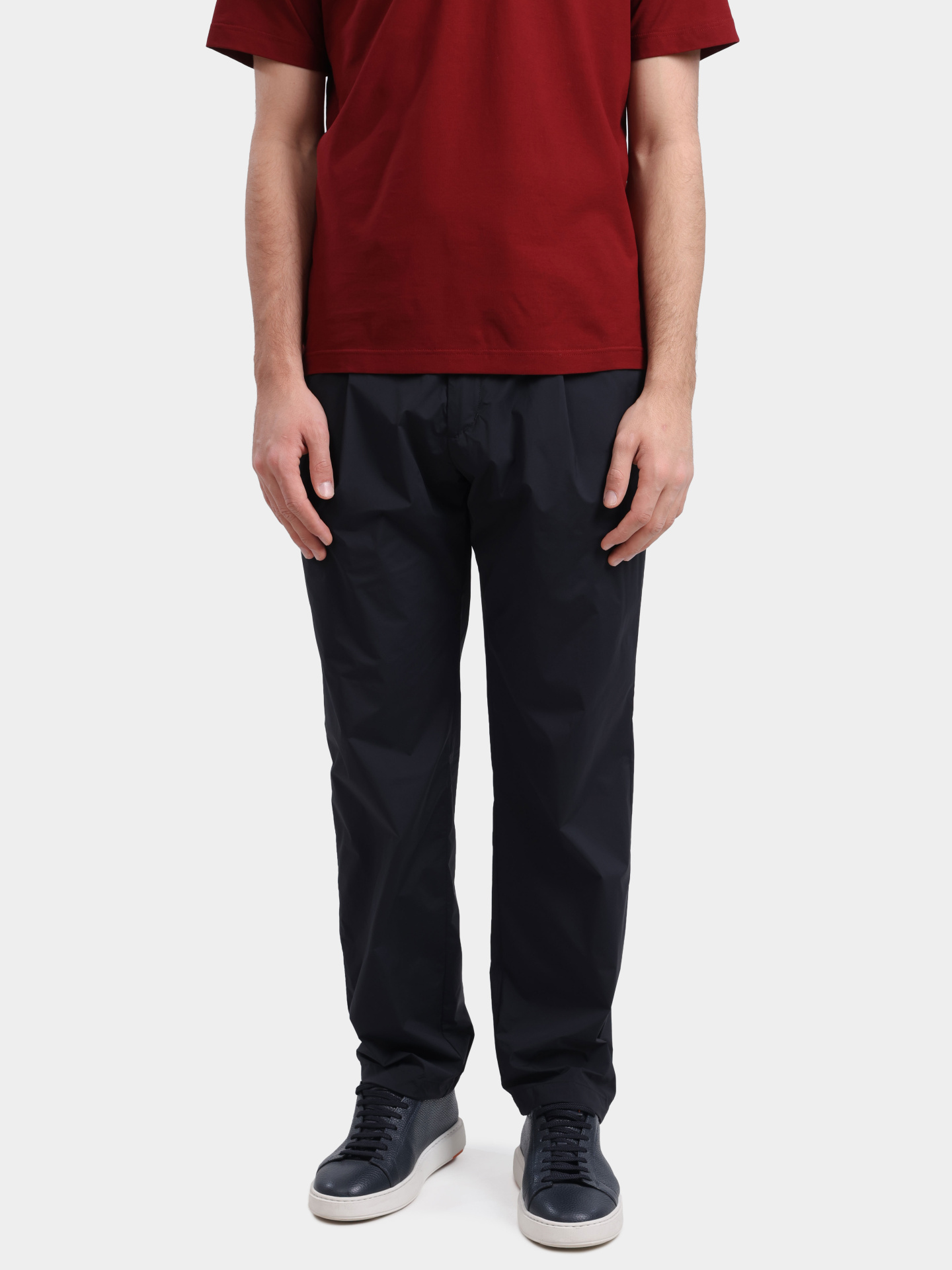 Брюки Herno PT000193U 12431SZ 9300 черные мужские — купить в интернет-магазине Verdistore