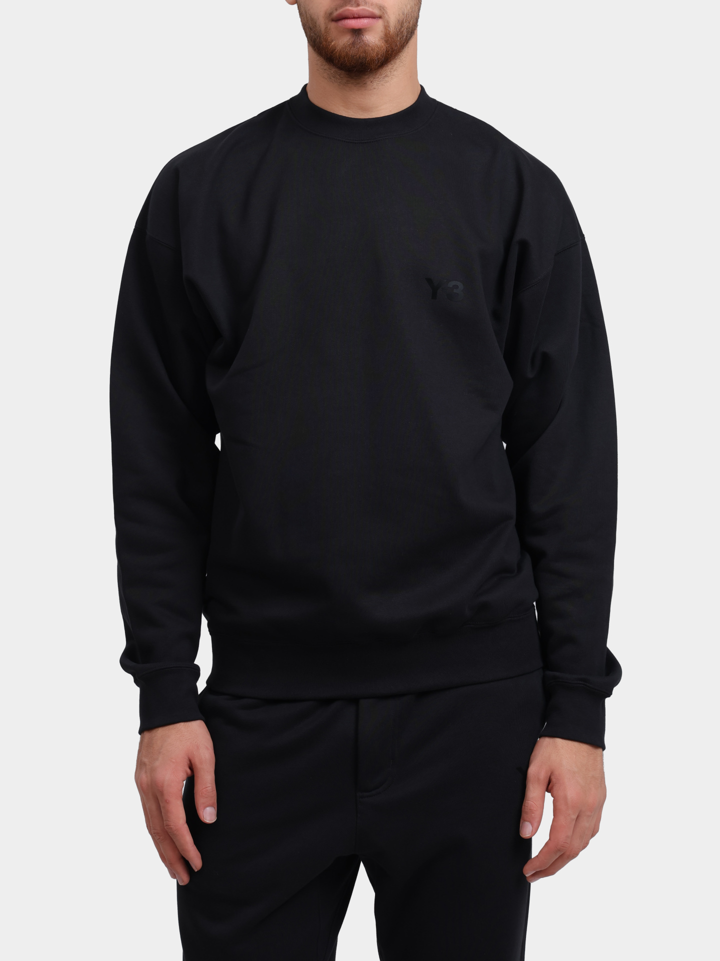 Свитшот Y-3 IW0075 черный мужской — купить в интернет-магазине Verdistore