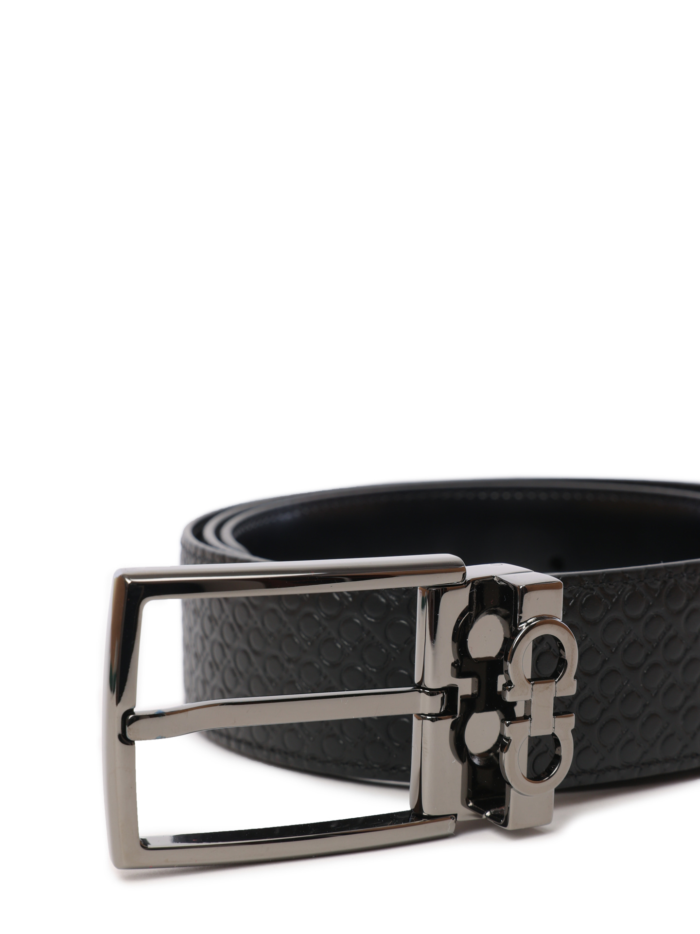 Ремень 67A037718382 с крупным логотипом на металлической пряжке — купить в интернет-магазине Verdistore