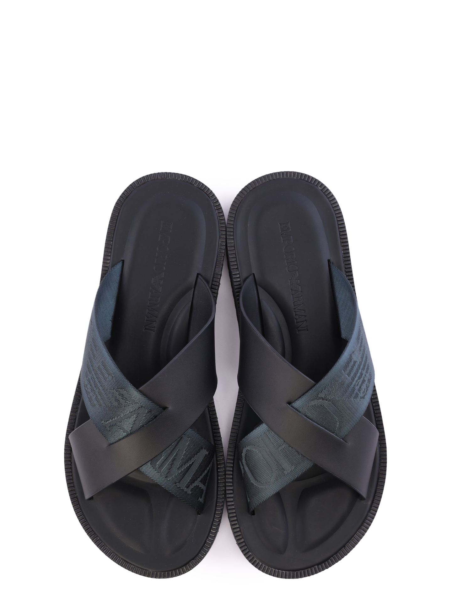 Шлепанцы черные с двумя пермычками — купить в интернет-магазине Verdistore