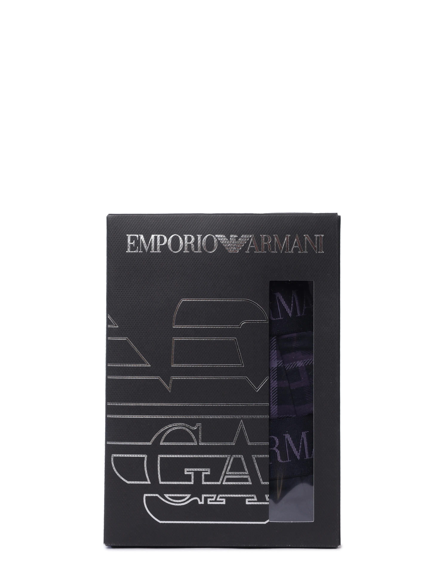 Трусы комплект Emporio Armani EM001014 AF10797 MB135 хлопковые мужские — купить в интернет-магазине Verdistore