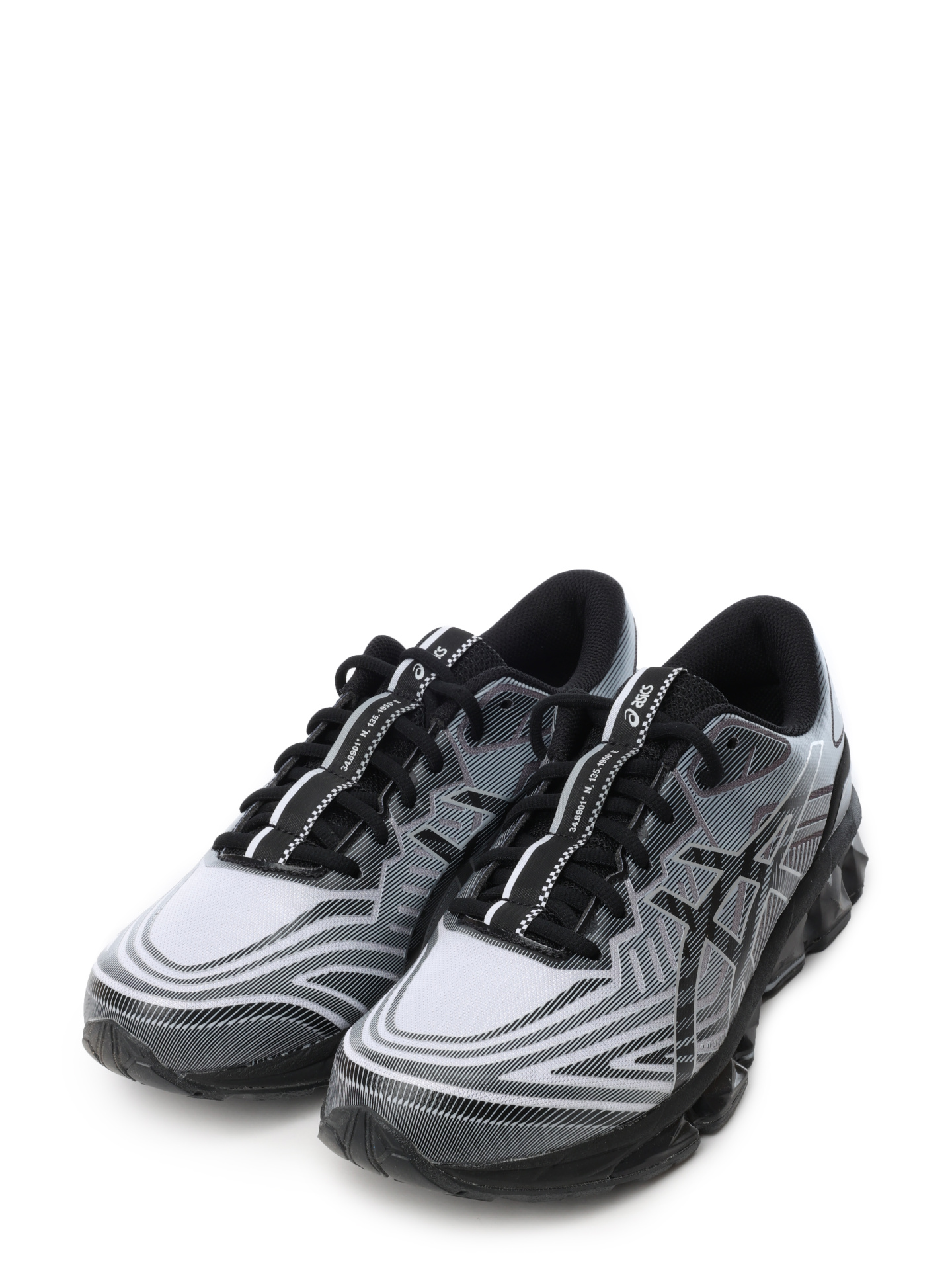 Кроссовки Asics 1201A915 002 черные мужские с белым градиентом — купить в интернет-магазине Verdistore
