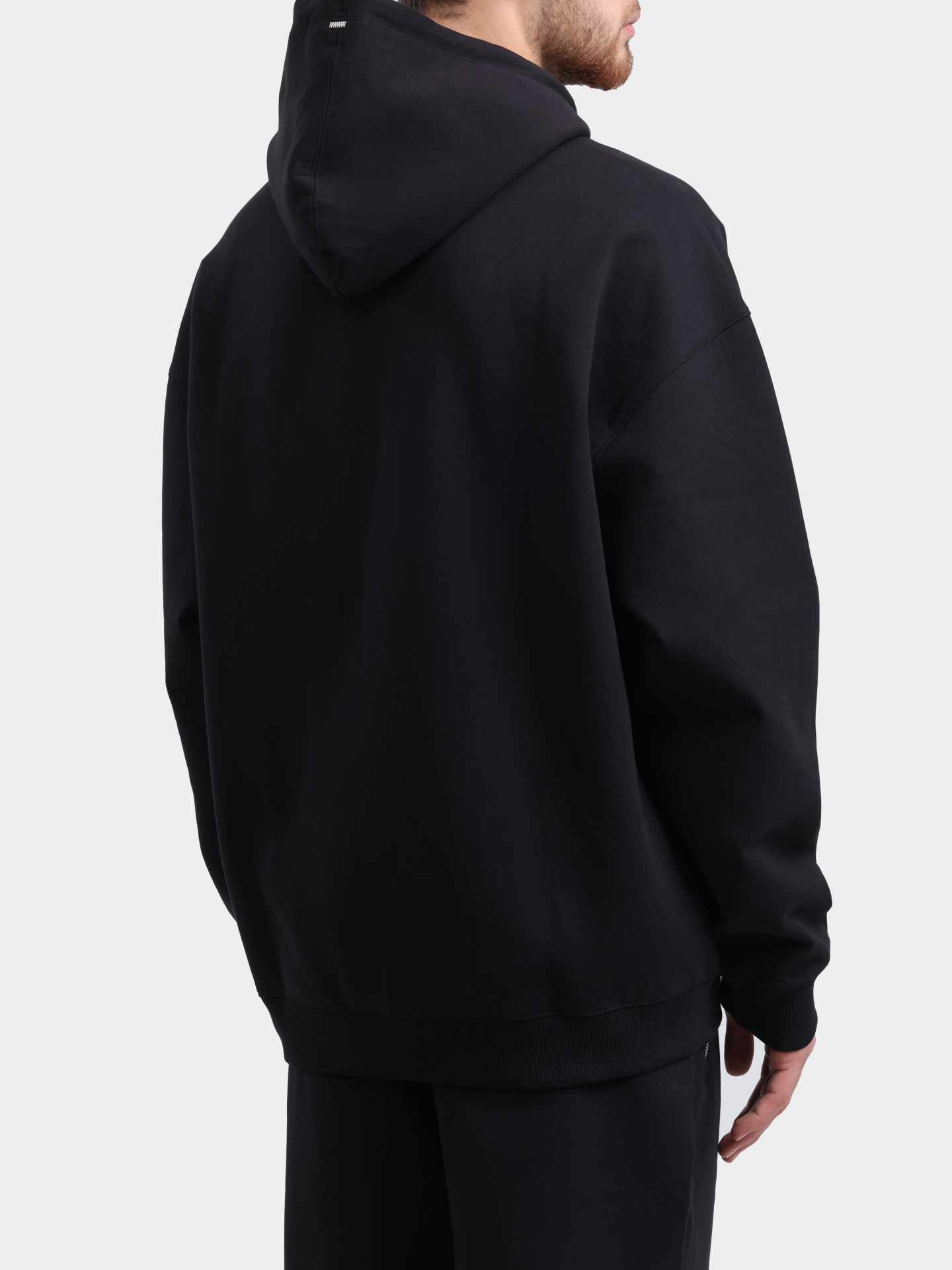 Худи Hugo Dargenhood 10267272 черное мужское — купить в интернет-магазине Verdistore