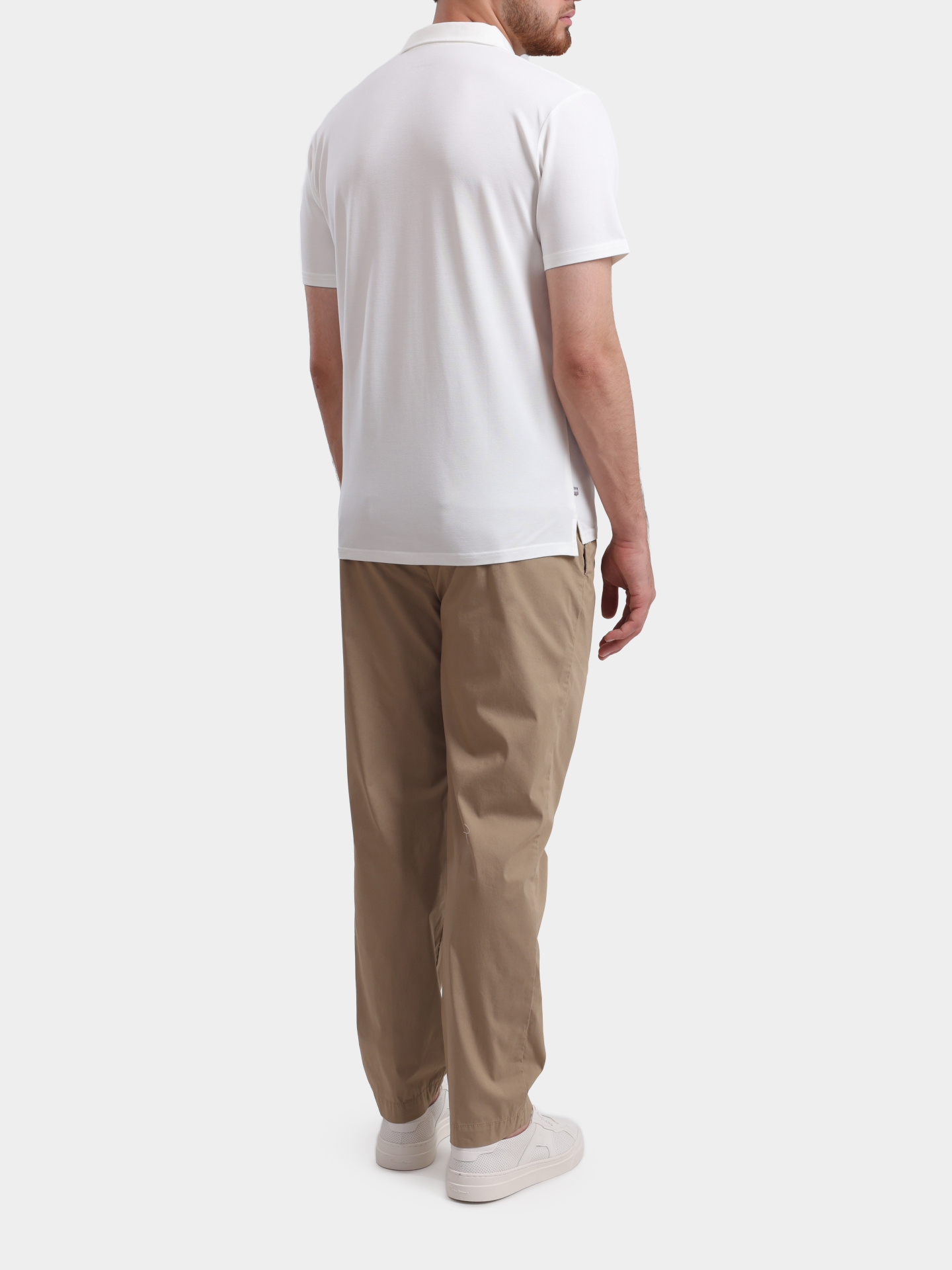 Брюки Jacob Cohen JUM PT017 001 S3803 RW D34 бежевые мужские — купить в интернет-магазине Verdistore