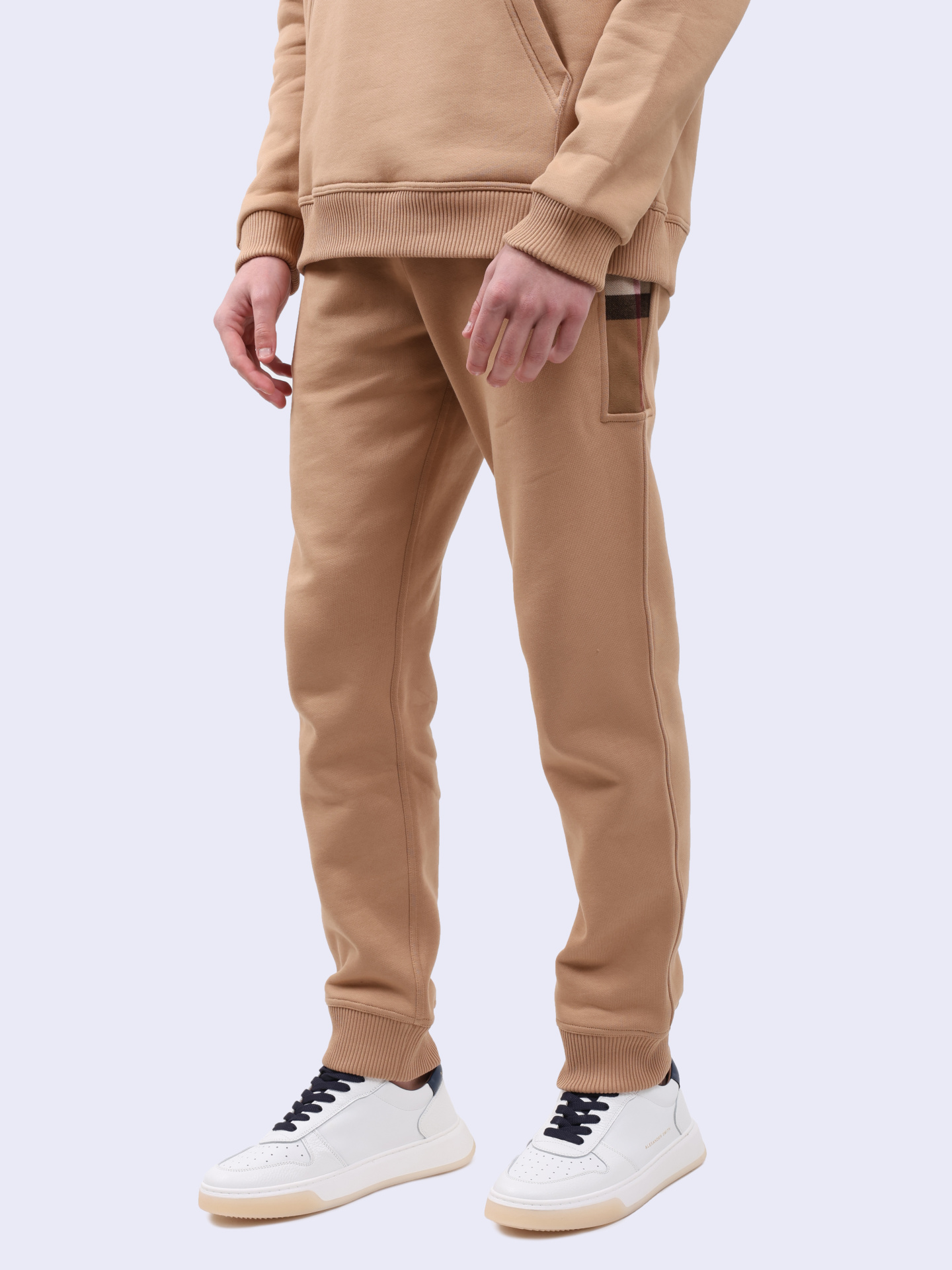 Брюки Burberry 8045014 A1420 бежевые мужские — купить в интернет-магазине Verdistore