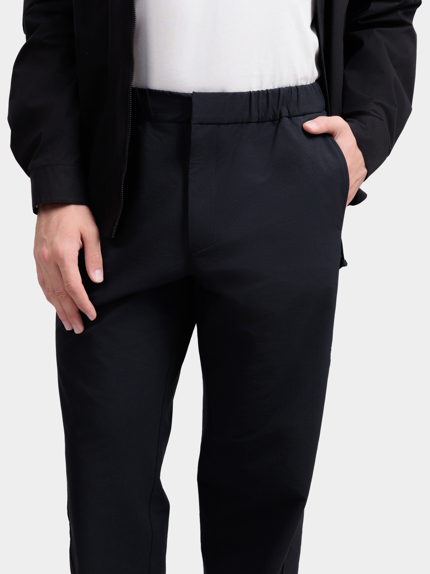 Брюки Herno Laminar PT00076UL 12846S 9300 черные мужские — купить в интернет-магазине Verdistore