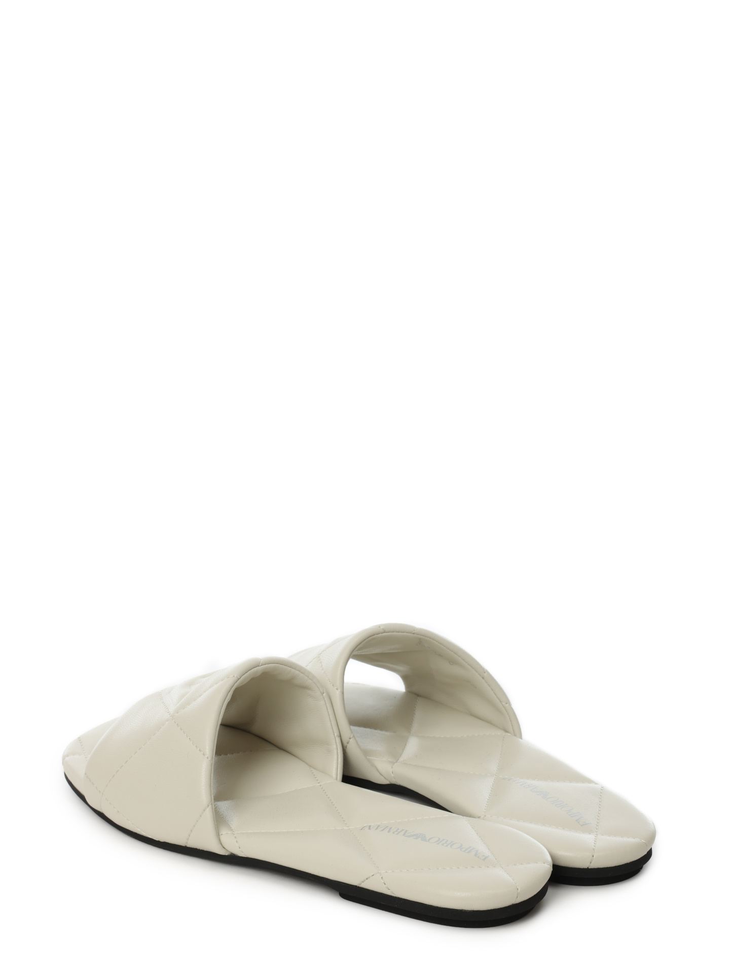 Шлепанцы Emporio Armani X3P826 XF770 00395 стеганые женские — купить в интернет-магазине Verdistore