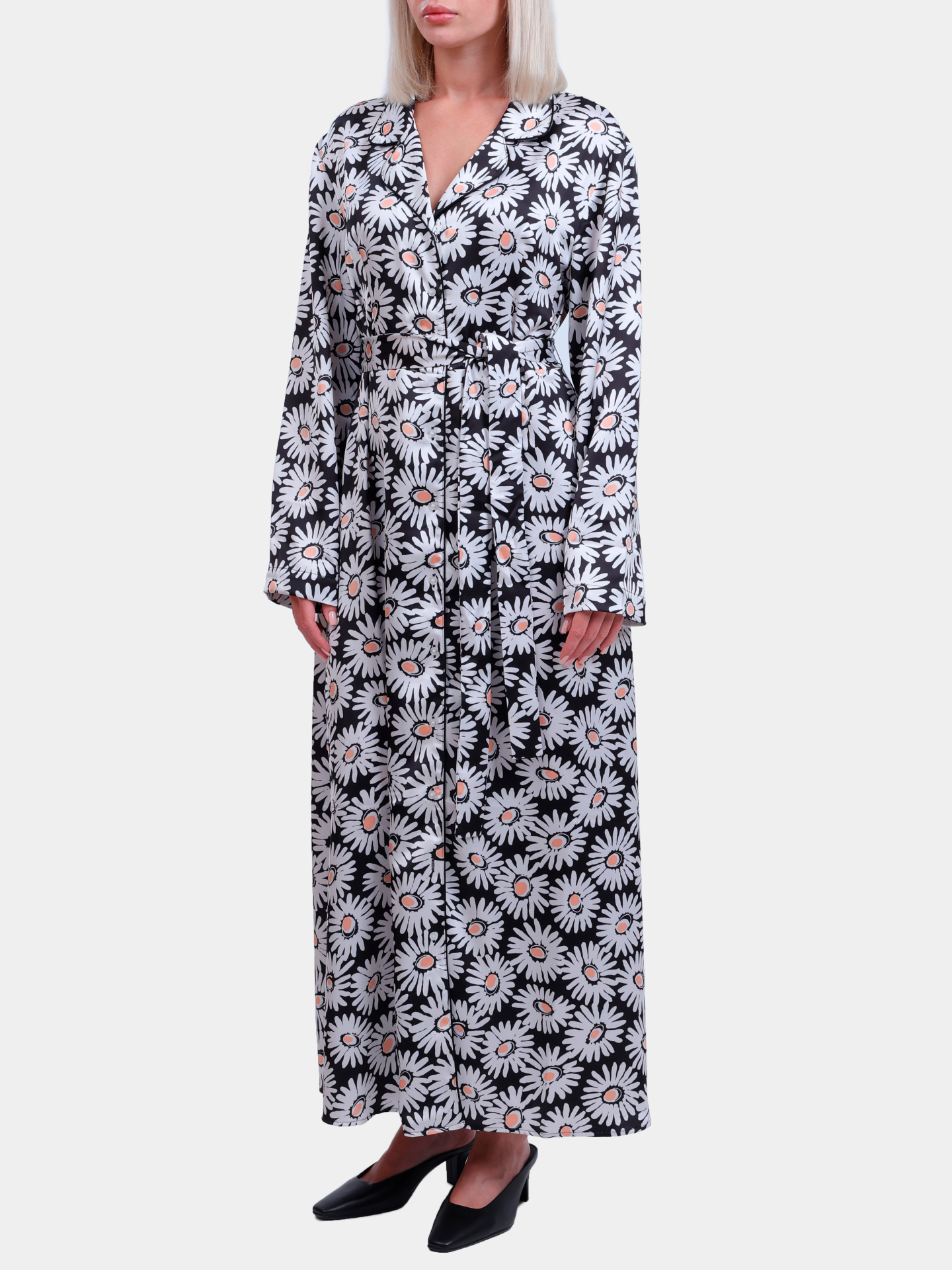 Платье Hugo 50537014 979 женское с цветочным принтом — купить в интернет-магазине Verdistore