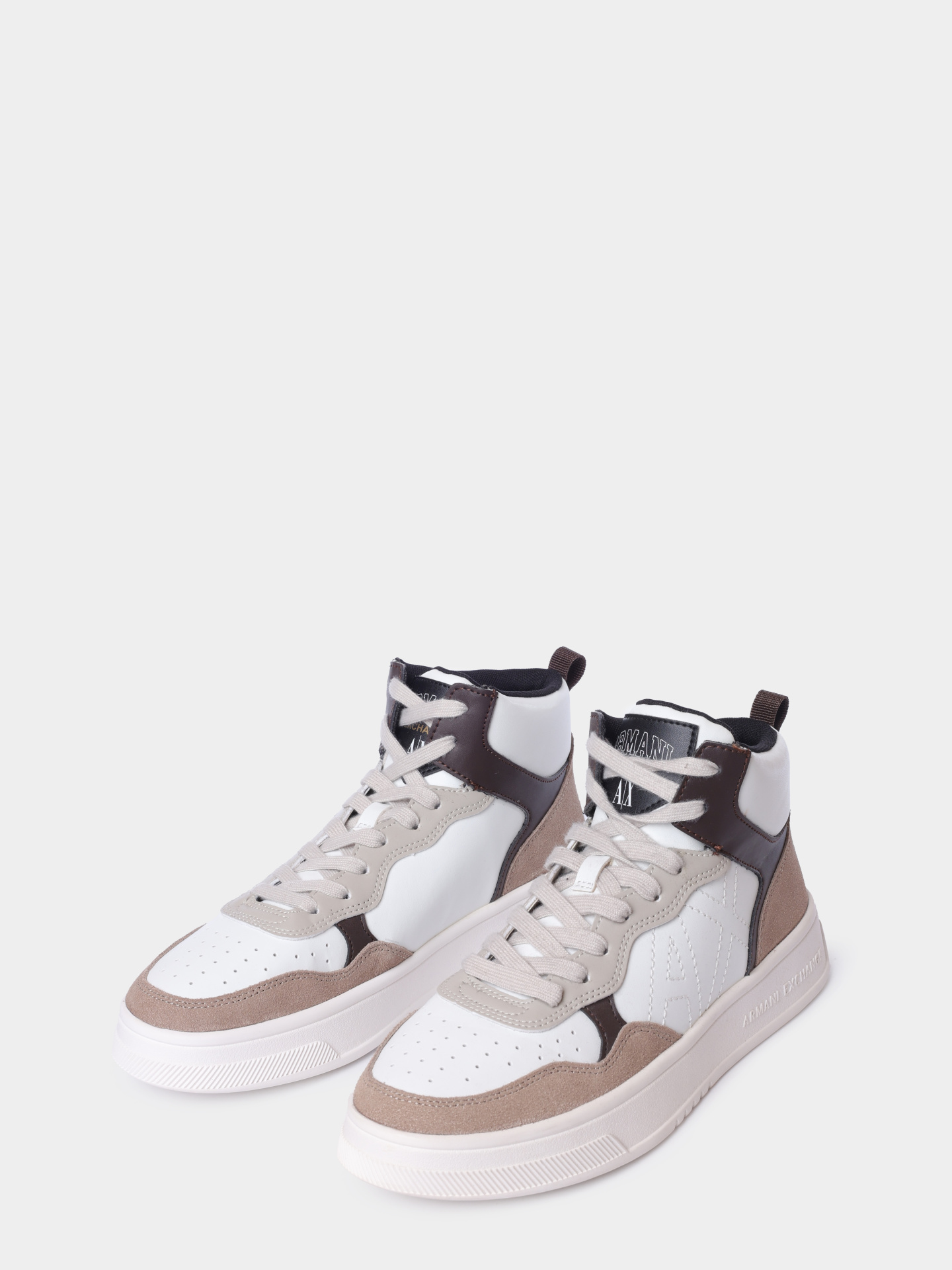 Кеды Armani Exchange XUZ040 XV763 T041 комбинированные мужские — купить в интернет-магазине Verdistore