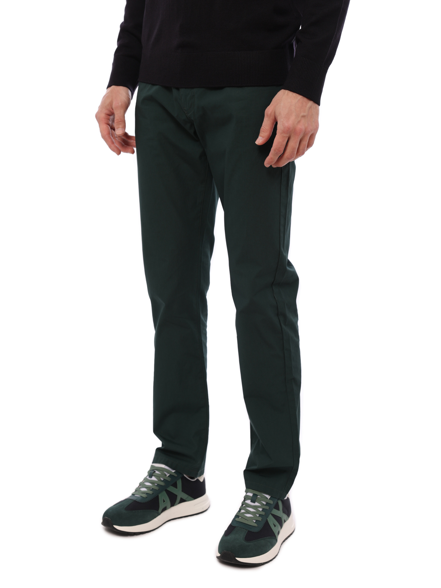 Джинсы Armani Exchange 3RZJ16 ZNYLZ 1882 темно-зеленые мужские — купить в интернет-магазине Verdistore