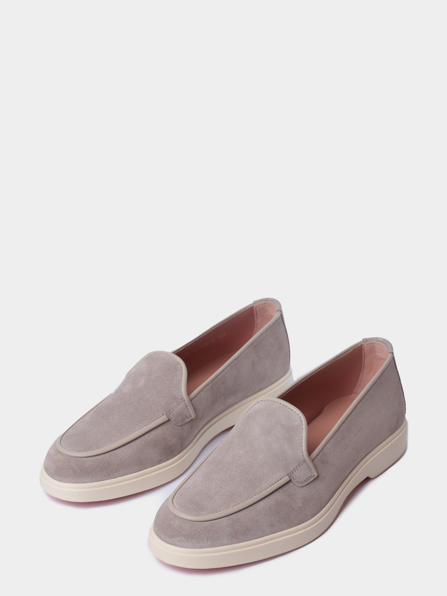 Лоферы Santoni WUYG72027TISNORBM45 замшевые женские — купить в интернет-магазине Verdistore