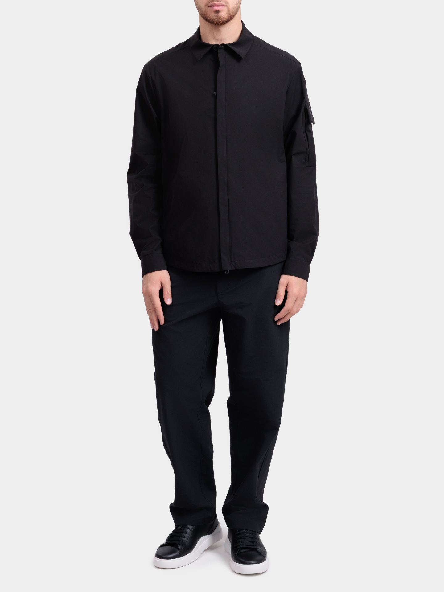 Брюки Herno Laminar PT00076UL 12846S 9300 черные мужские — купить в интернет-магазине Verdistore