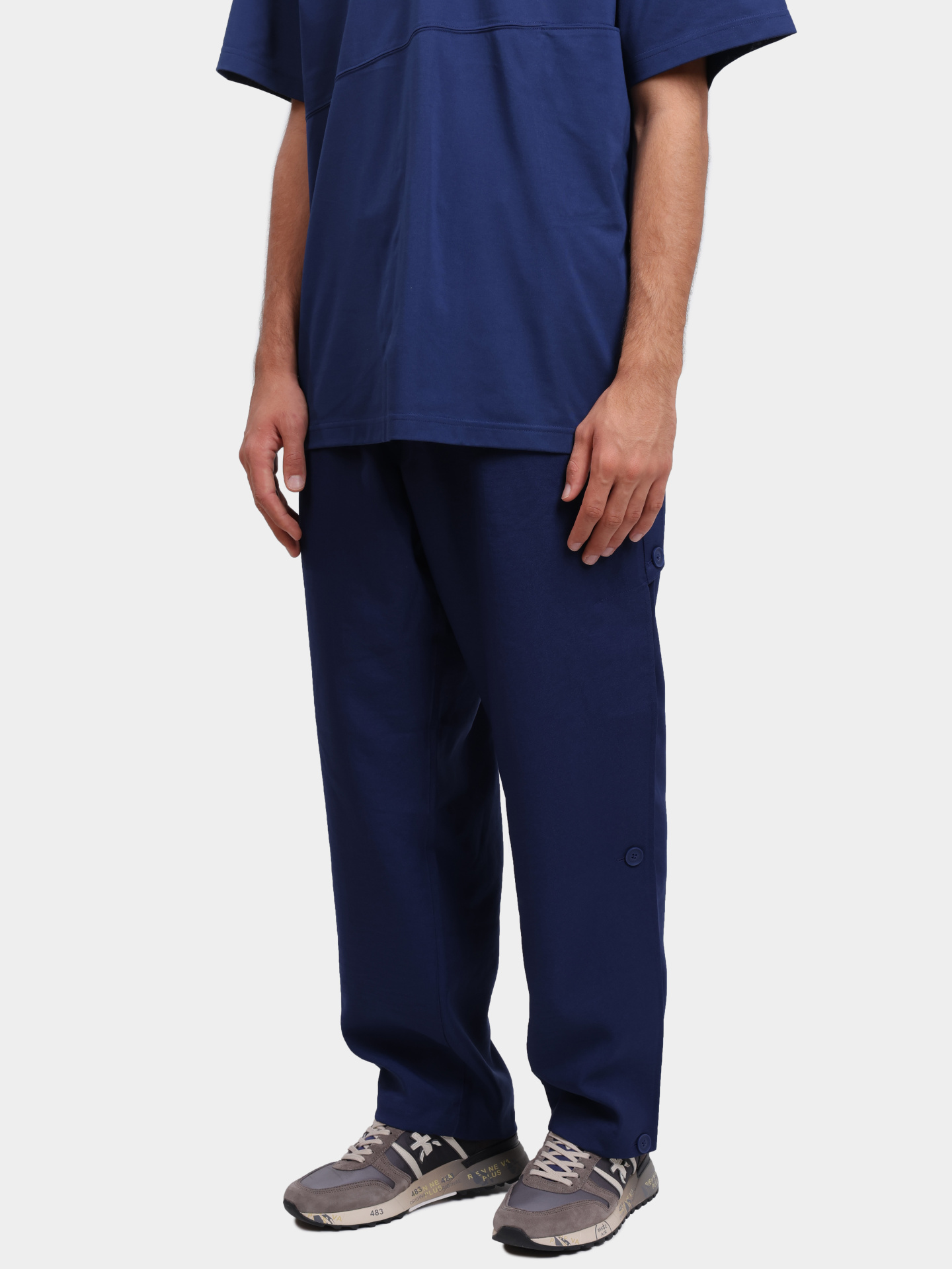 Брюки Y-3 JM7796 синие мужские — купить в интернет-магазине Verdistore