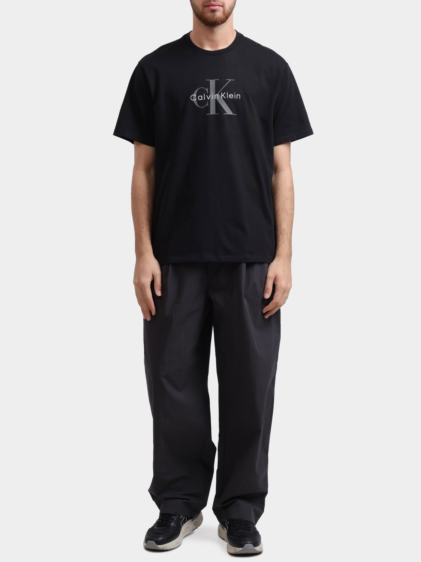 Футболка Calvin Klein Jeans LV04RB862G UB1 хлопковая мужская — купить в интернет-магазине Verdistore