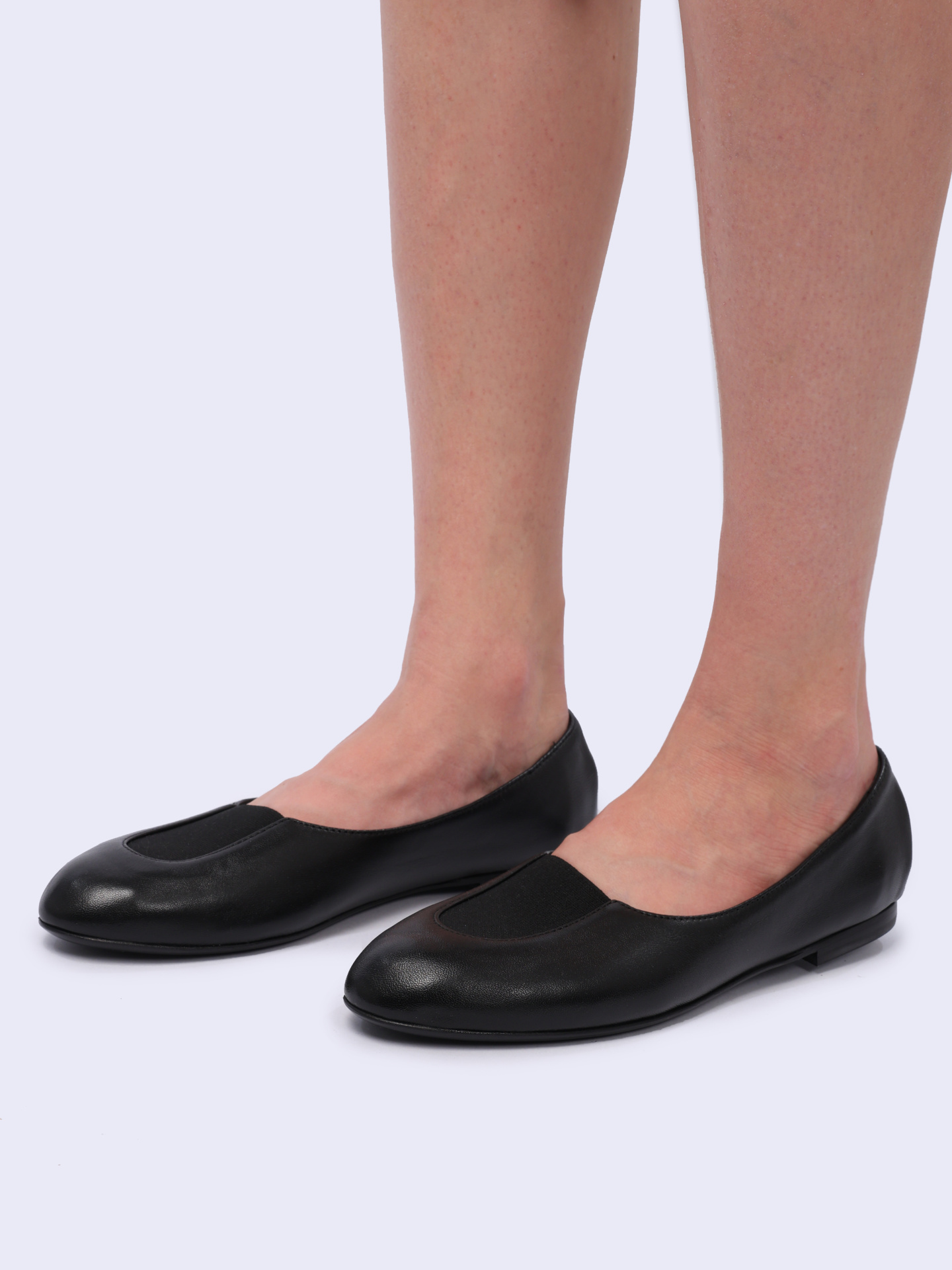 Балетки AGL D544032PCSOFTY 0000 черные женские — купить в интернет-магазине Verdistore