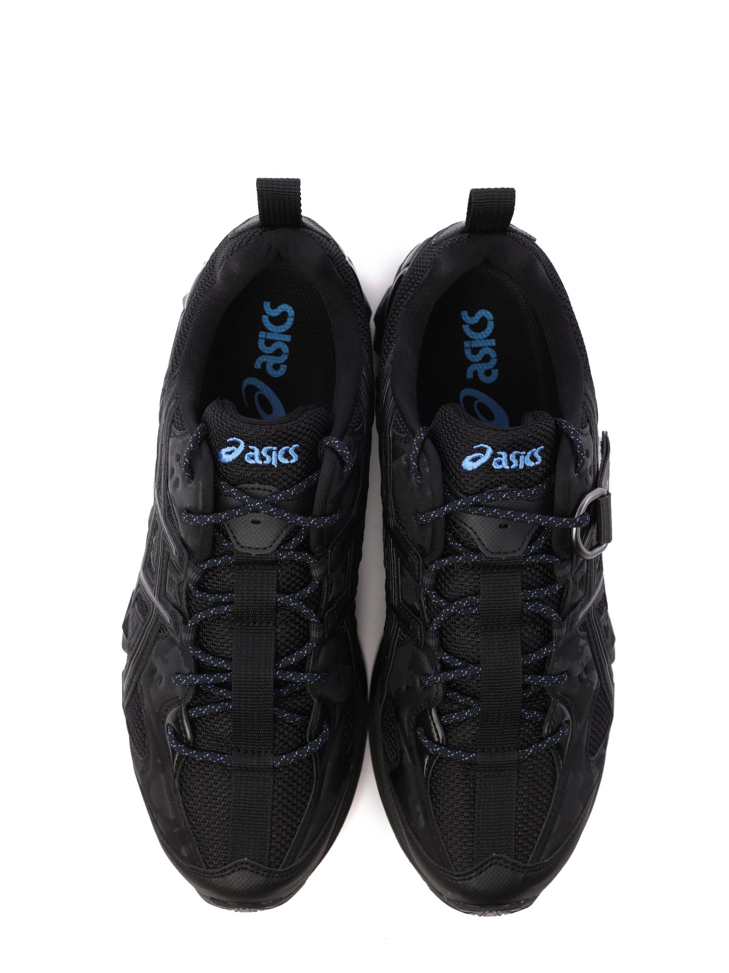 Кроссовки Asics 1201A679 черные мужские с текстильными вставками — купить в интернет-магазине Verdistore