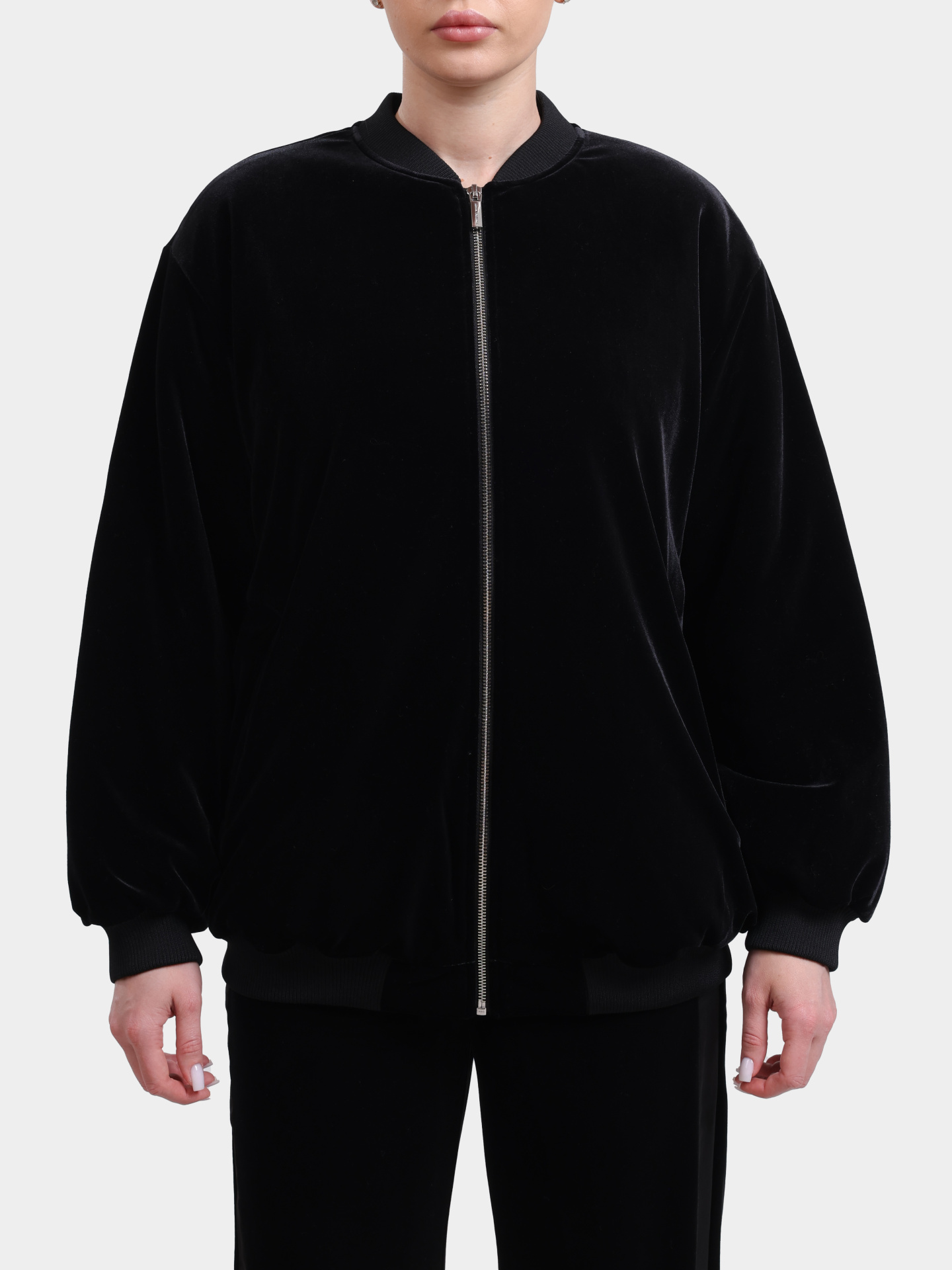 Бомбер Armani Exchange XW001301 AF16147 UC001 бархатный женский — купить в интернет-магазине Verdistore