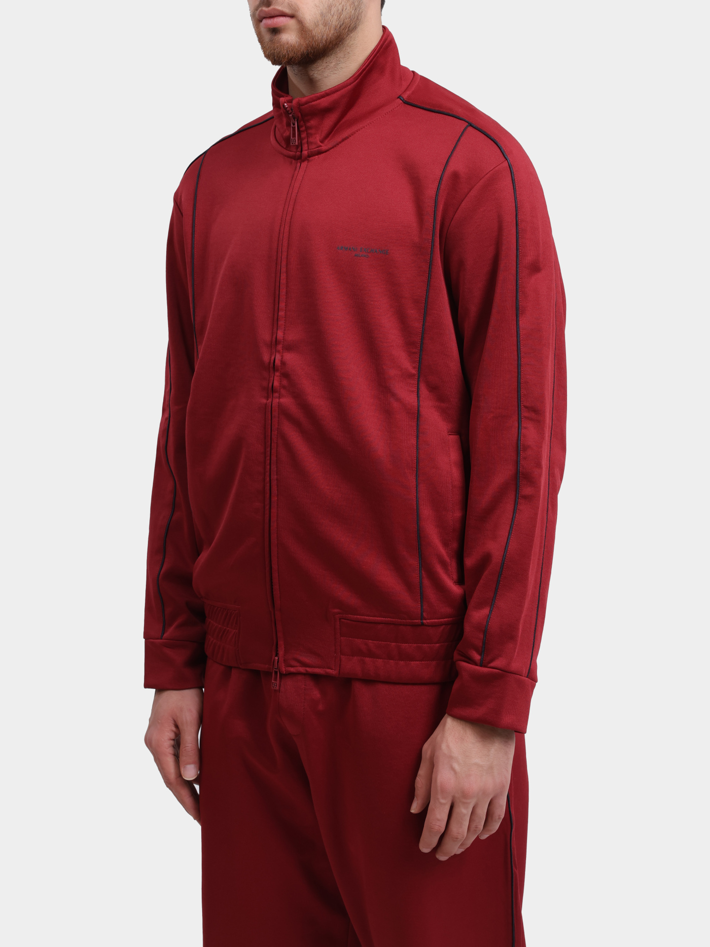 Мастерка Armani Exchange XM001357 AF16278 UA328 красная мужская — купить в интернет-магазине Verdistore