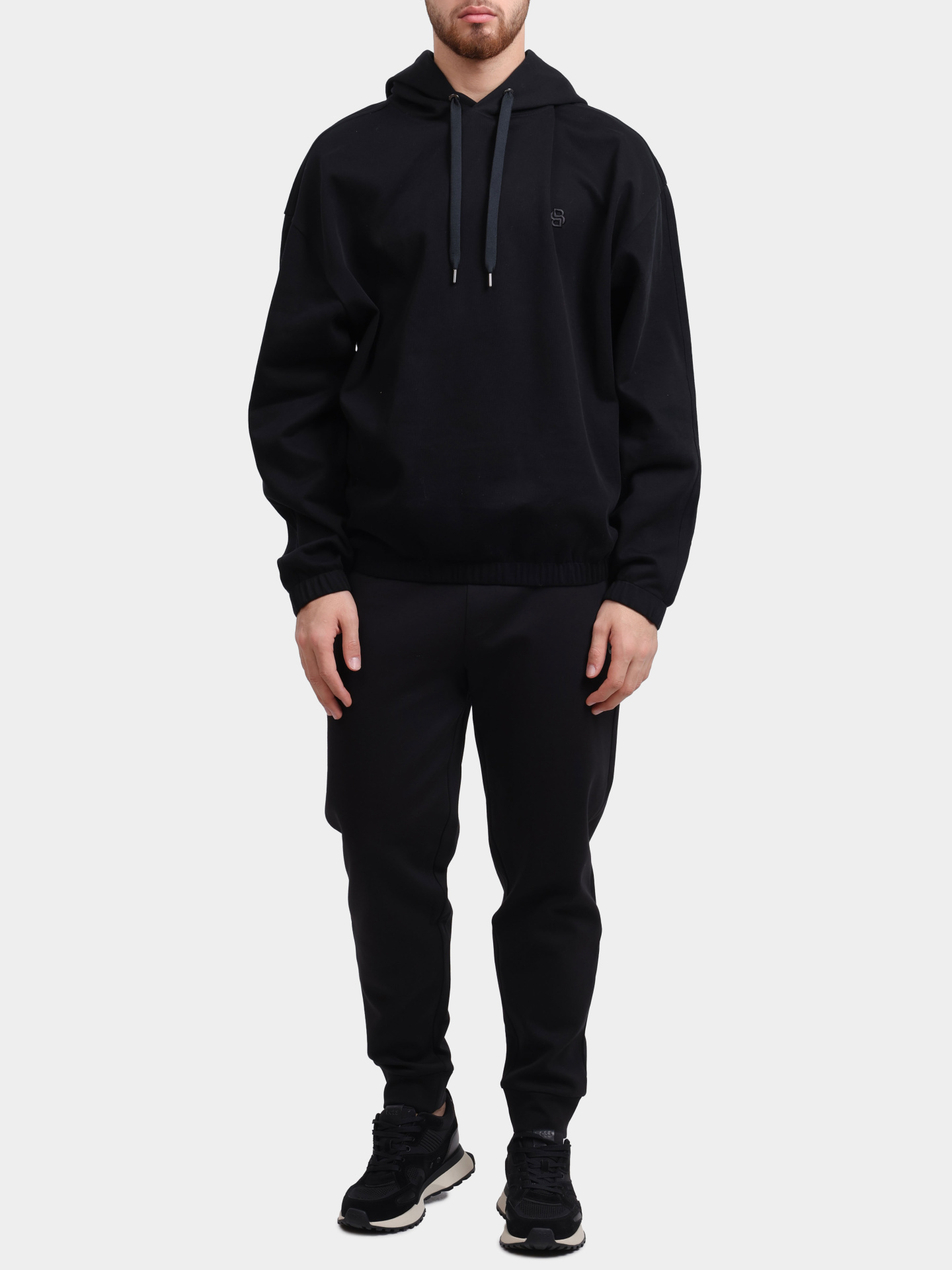 Худи Boss 50544099 001 хлопковое мужское — купить в интернет-магазине Verdistore