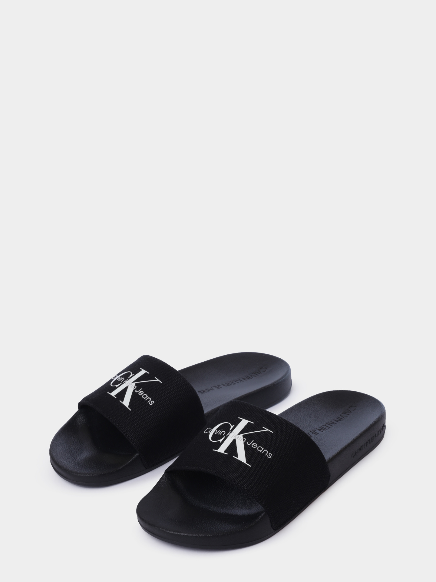 Шлепанцы Calvin Klein YM0YM01271 0GJ черные мужские — купить в интернет-магазине Verdistore