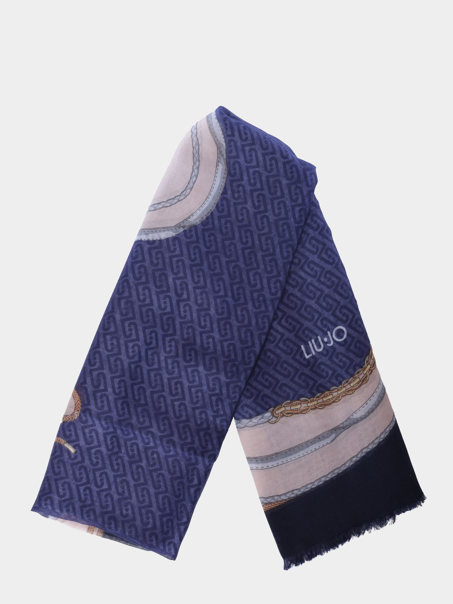 Шарф Liu-Jo 2A6052 T2745 94111 синий женский — купить в интернет-магазине Verdistore