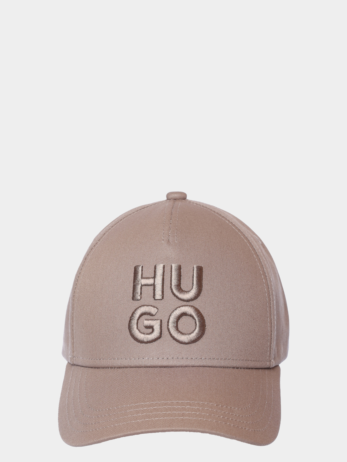 Бейсболка Hugo 50533409 219 бежевая мужская из хлопка — купить в интернет-магазине Verdistore