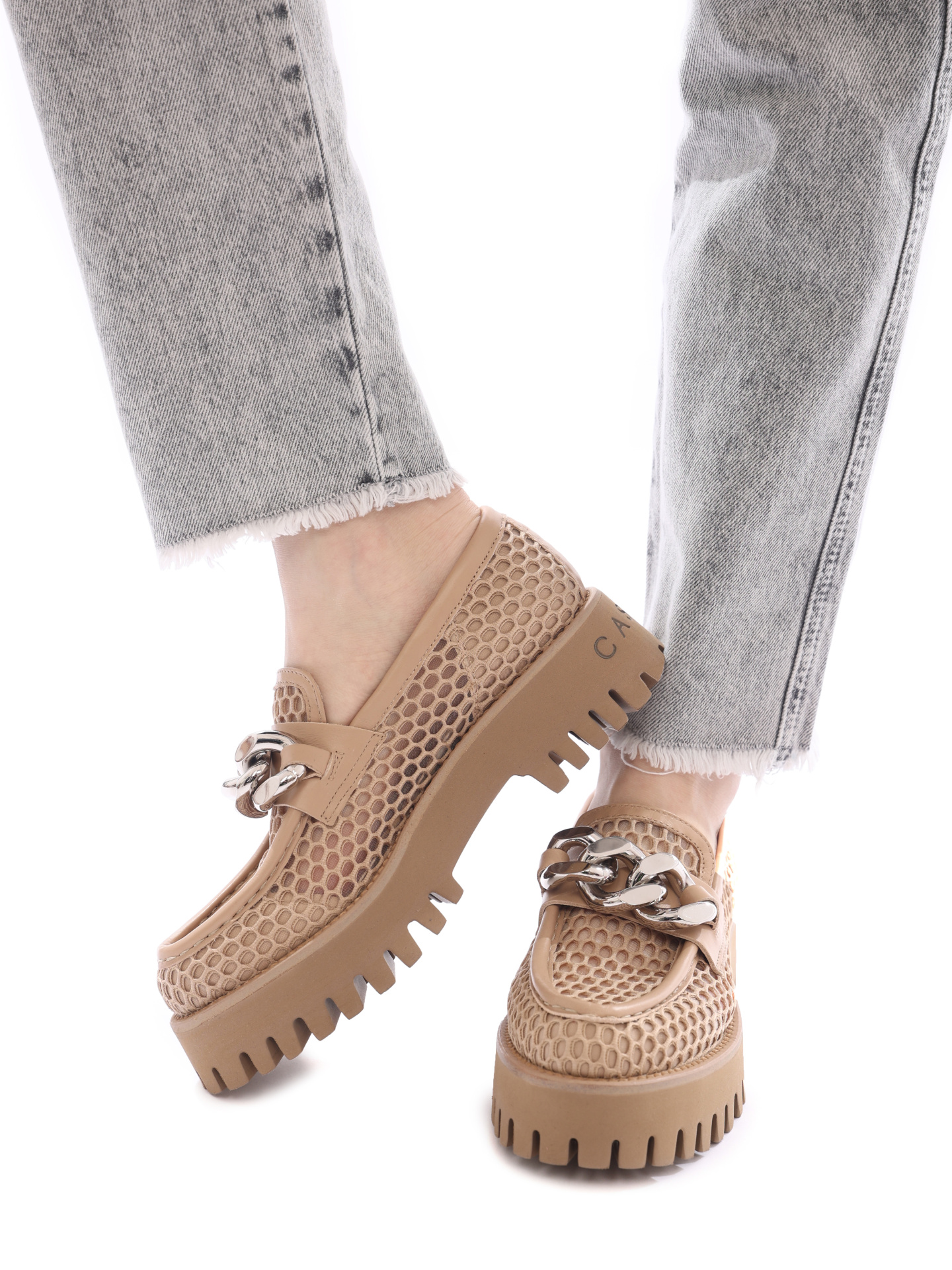 Лоферы Casadei 1D218S0401C13102804 текстильные женские — купить в интернет-магазине Verdistore