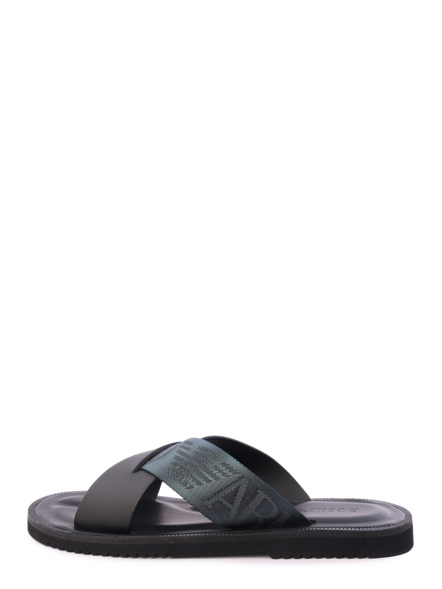 Шлепанцы черные с двумя пермычками — купить в интернет-магазине Verdistore