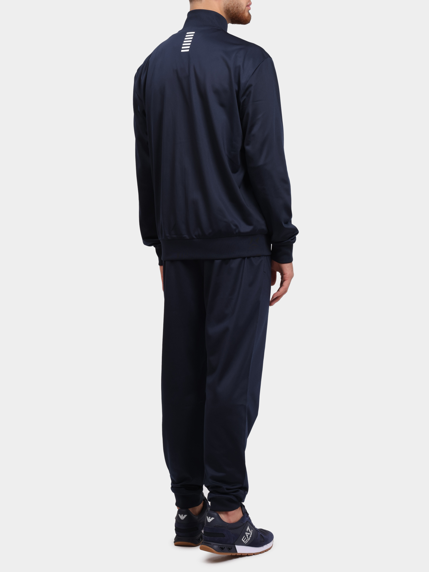 Костюм спортивный EA7 8NPV65 PJHCZ 1562 темно-синий мужской — купить в интернет-магазине Verdistore