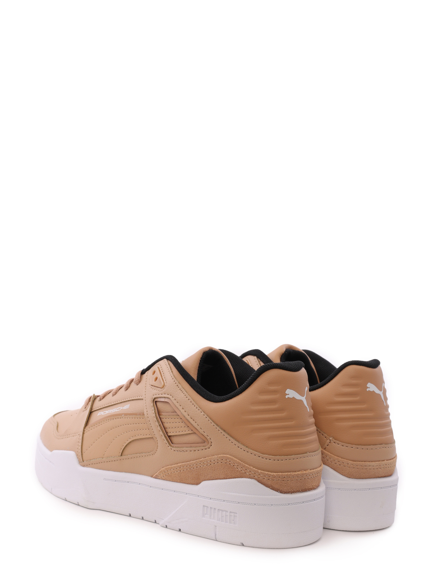 Кроссовки Puma x Porsche бежевые на белой подошве — купить в интернет-магазине Verdistore