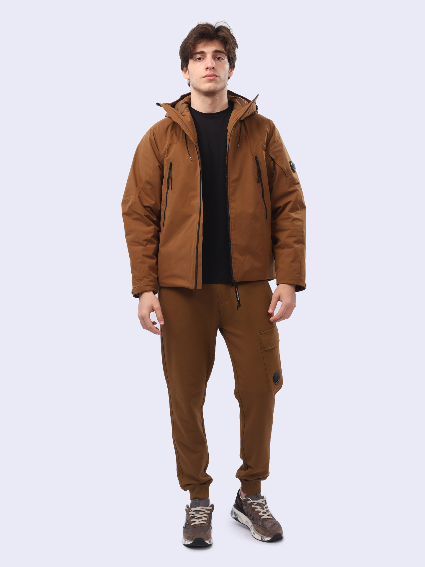 Пуховик C.P. Company 17CMOW014A-004117A 351 горчичный мужской — купить в интернет-магазине Verdistore