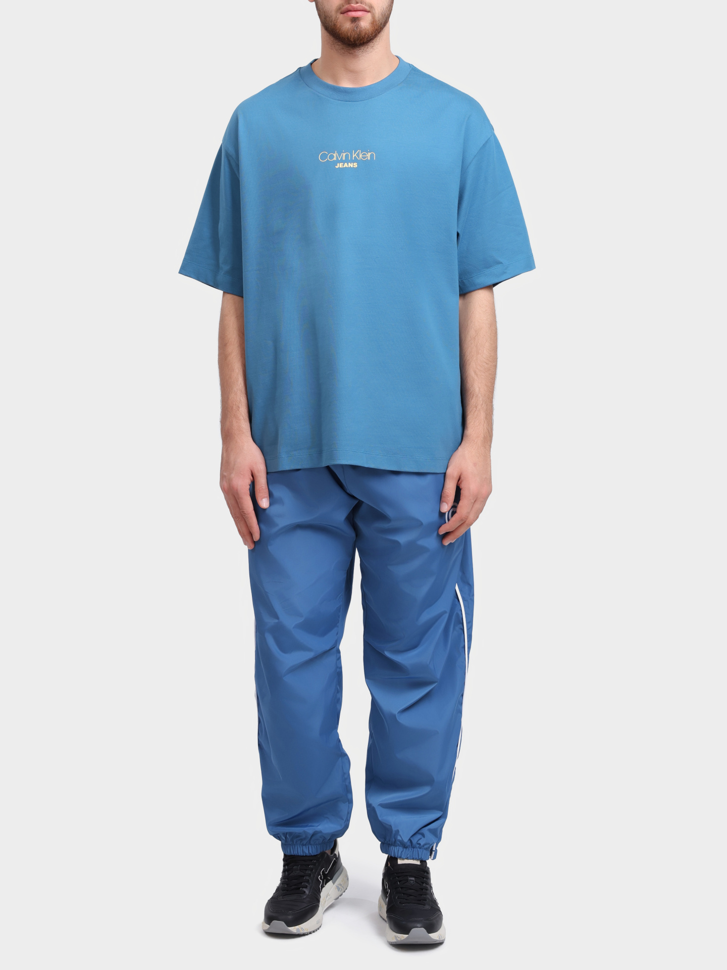 Футболка Calvin Klein Jeans LV04RC851G CCY хлопковая мужская — купить в интернет-магазине Verdistore