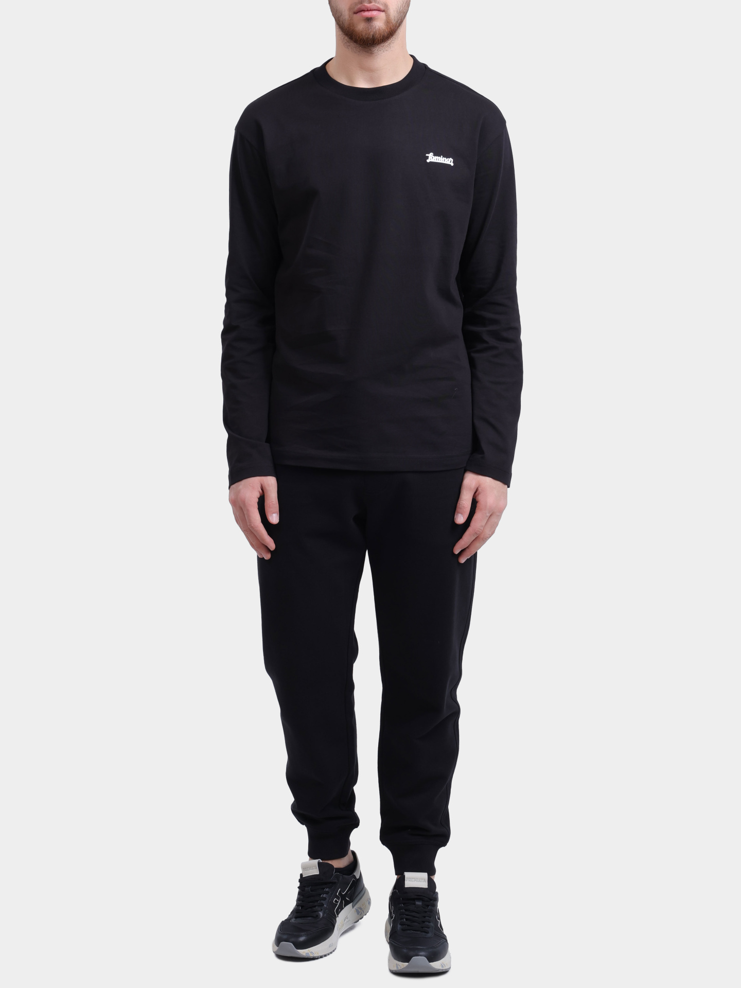 Лонгслив Herno Laminar JG00066UL 52000 9300 хлопковый мужской — купить в интернет-магазине Verdistore