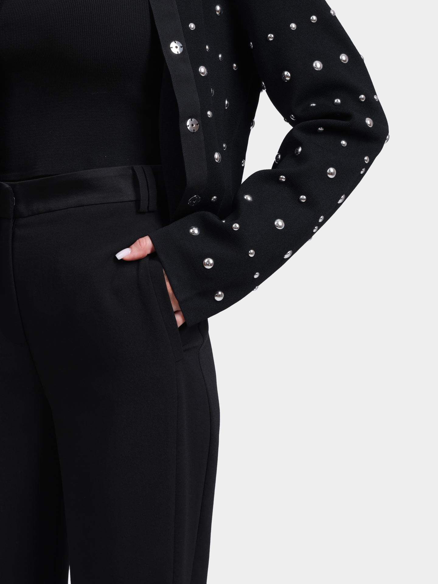 Брюки Liu-Jo PA6043 TS114 22222 черные женские — купить в интернет-магазине Verdistore