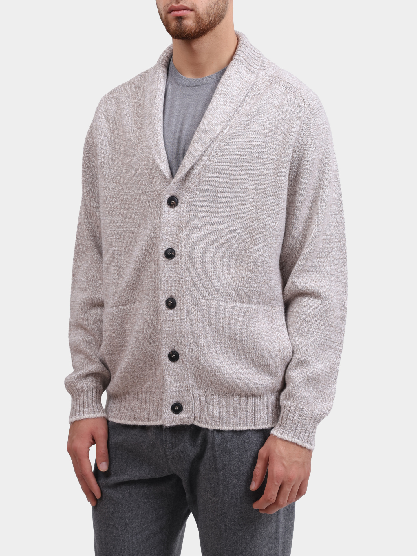 Кардиган Mauro Ottaviani D21304 D201 бежевый мужской — купить в интернет-магазине Verdistore