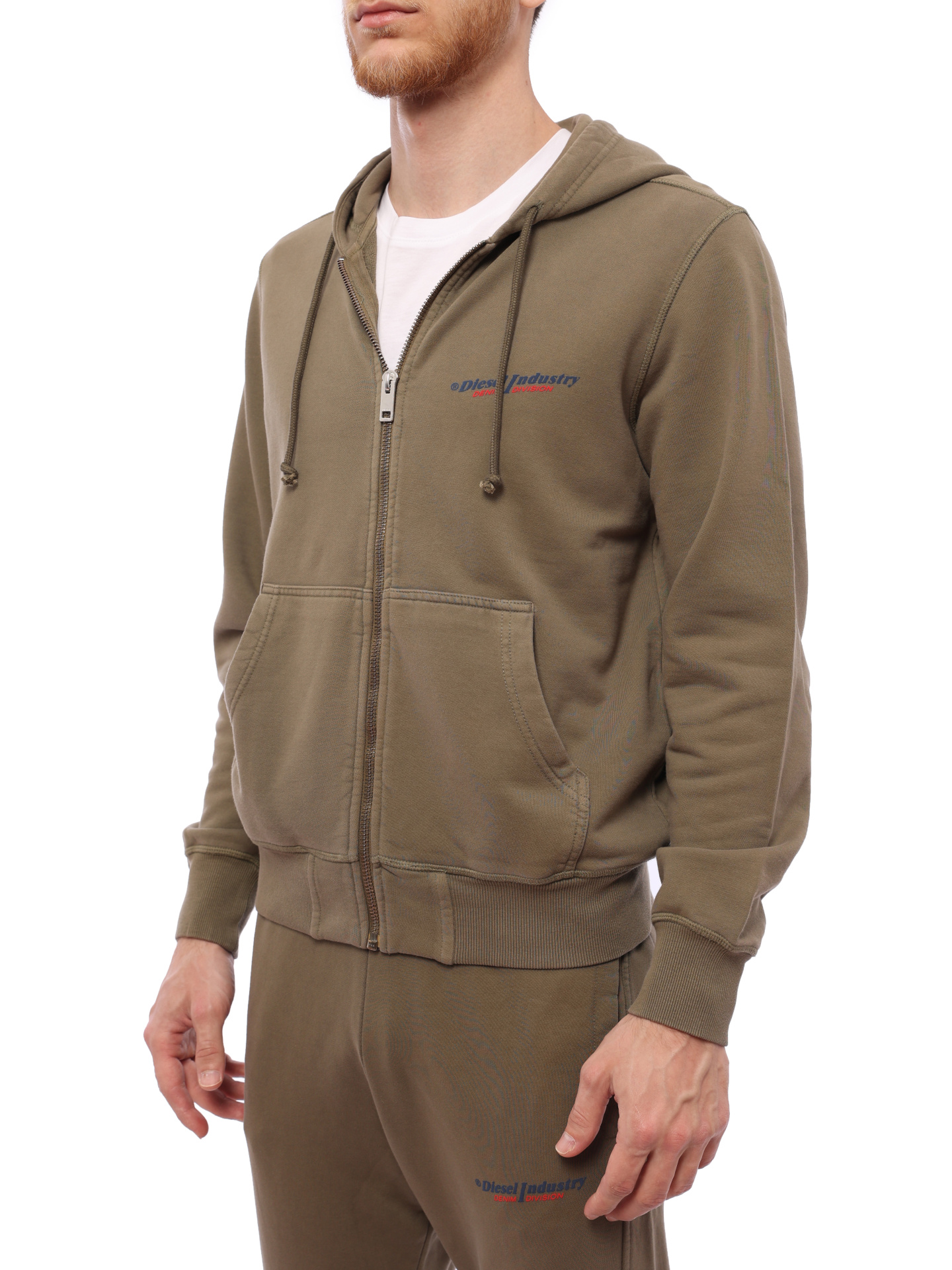 Мастерка Diesel A037450HERE5JX хлопковая мужская — купить в интернет-магазине Verdistore