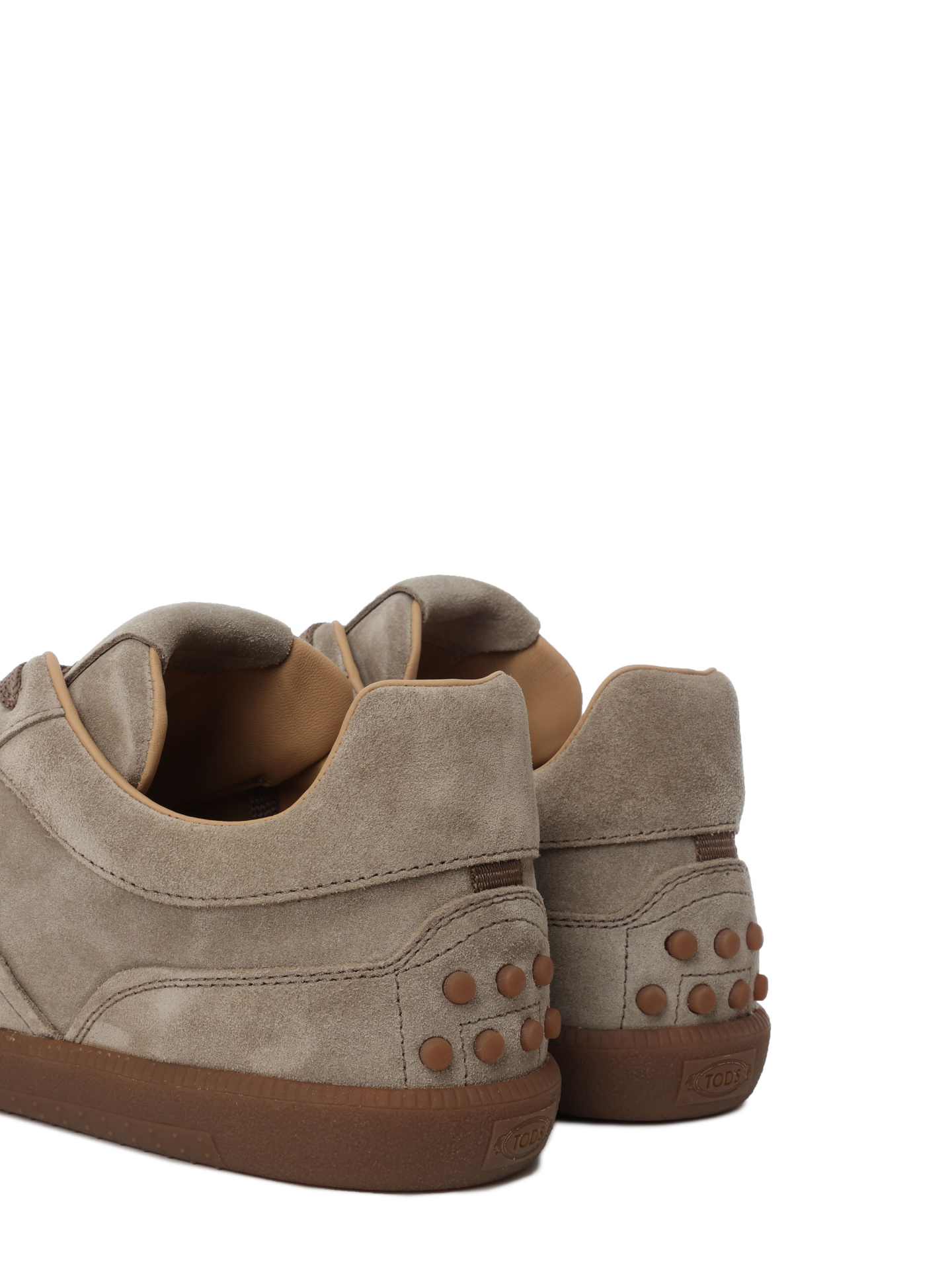 Кеды оливковые замшевые на коричневой подошве — купить в интернет-магазине Verdistore