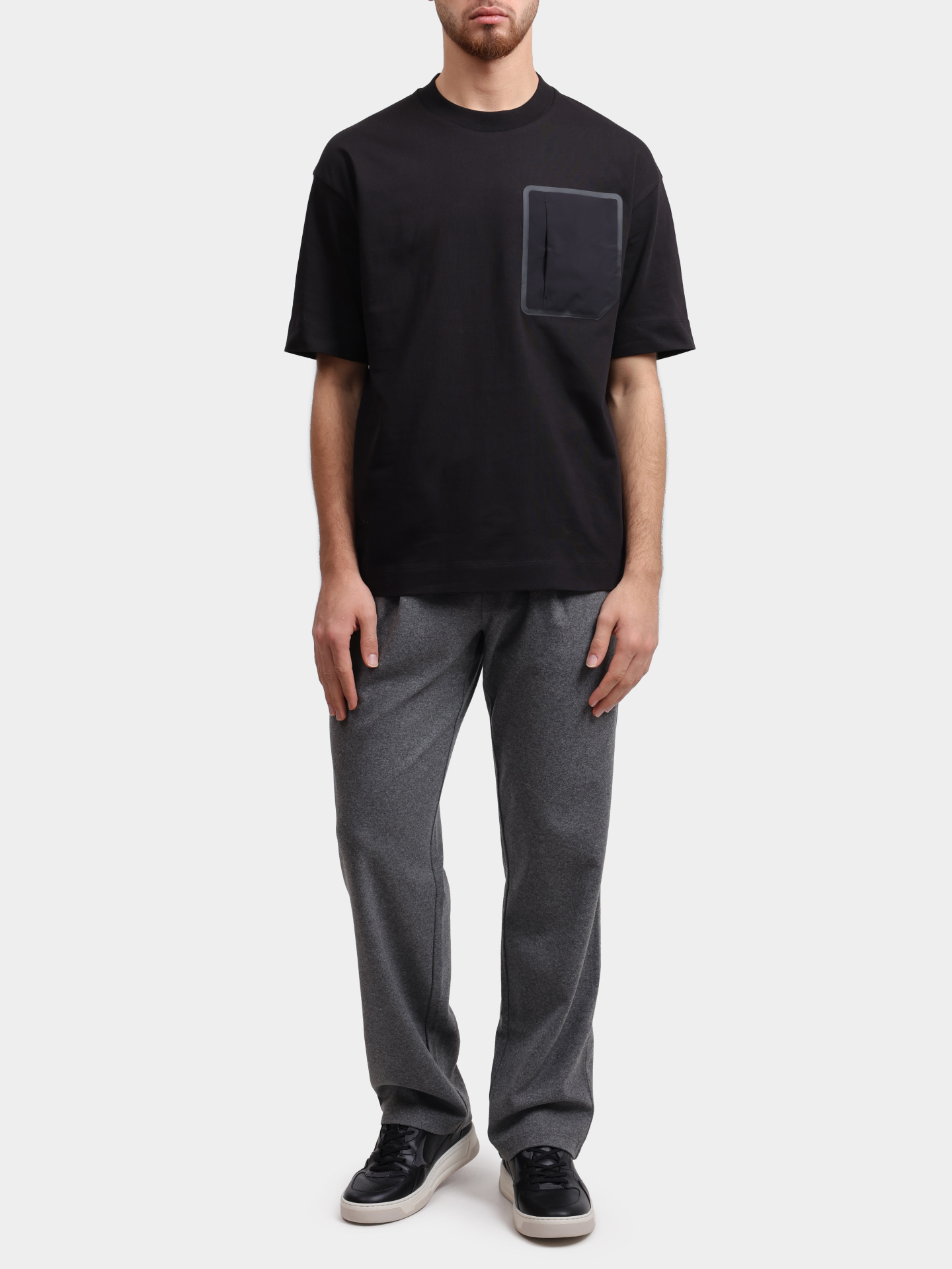 Футболка JG000252U 52000 9300 мужская черная — купить в интернет-магазине Verdistore