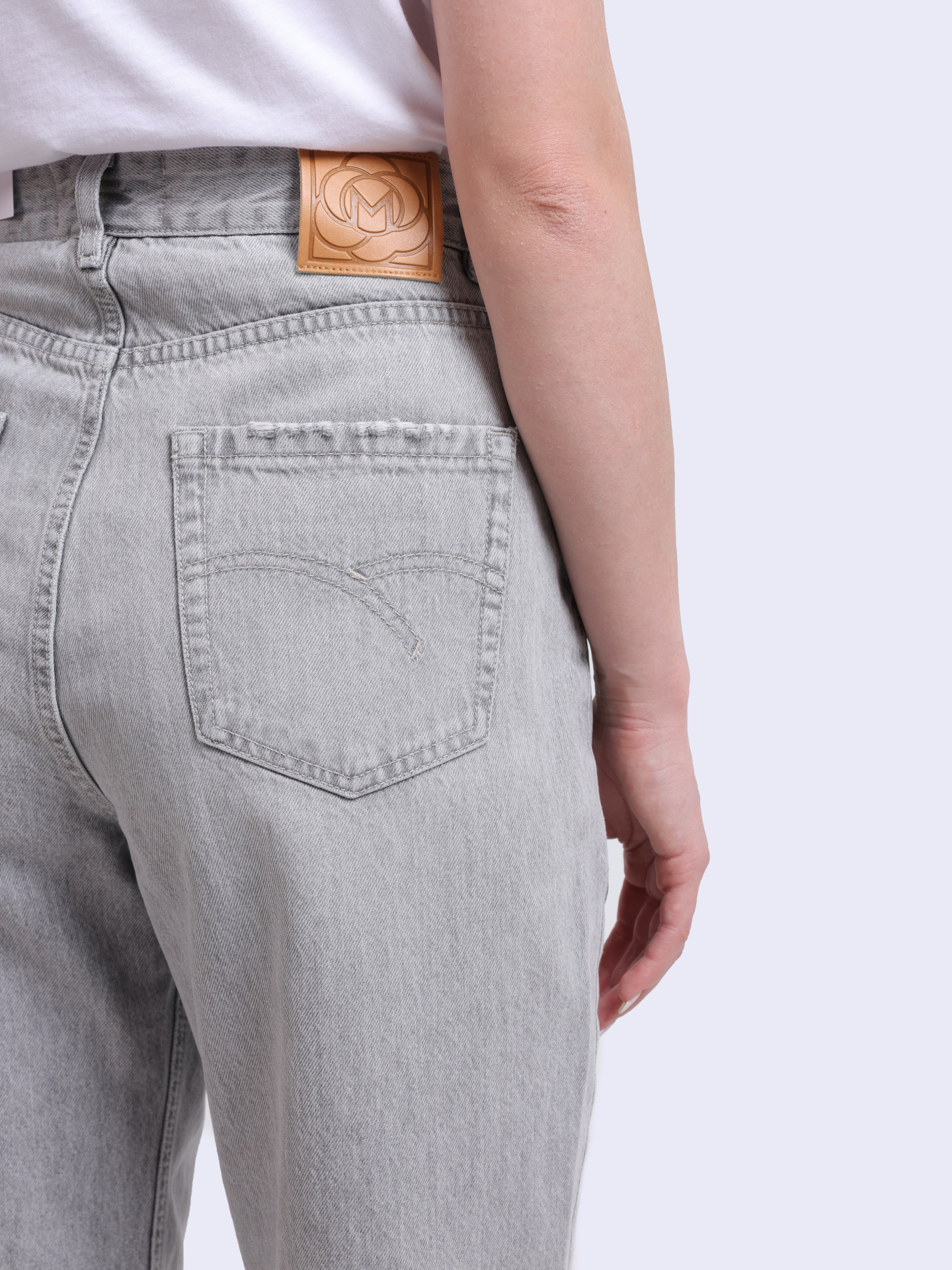 Джинсы MARELLA TOMBOY 005 серые женские — купить в интернет-магазине Verdistore