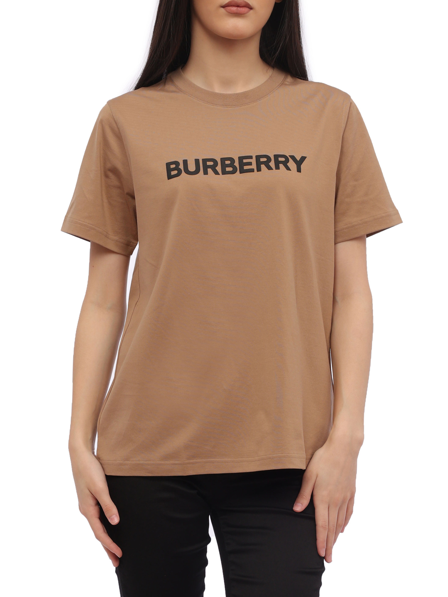Футболка Burberry 8060703 A1420 хлопковая женская — купить в интернет-магазине Verdistore