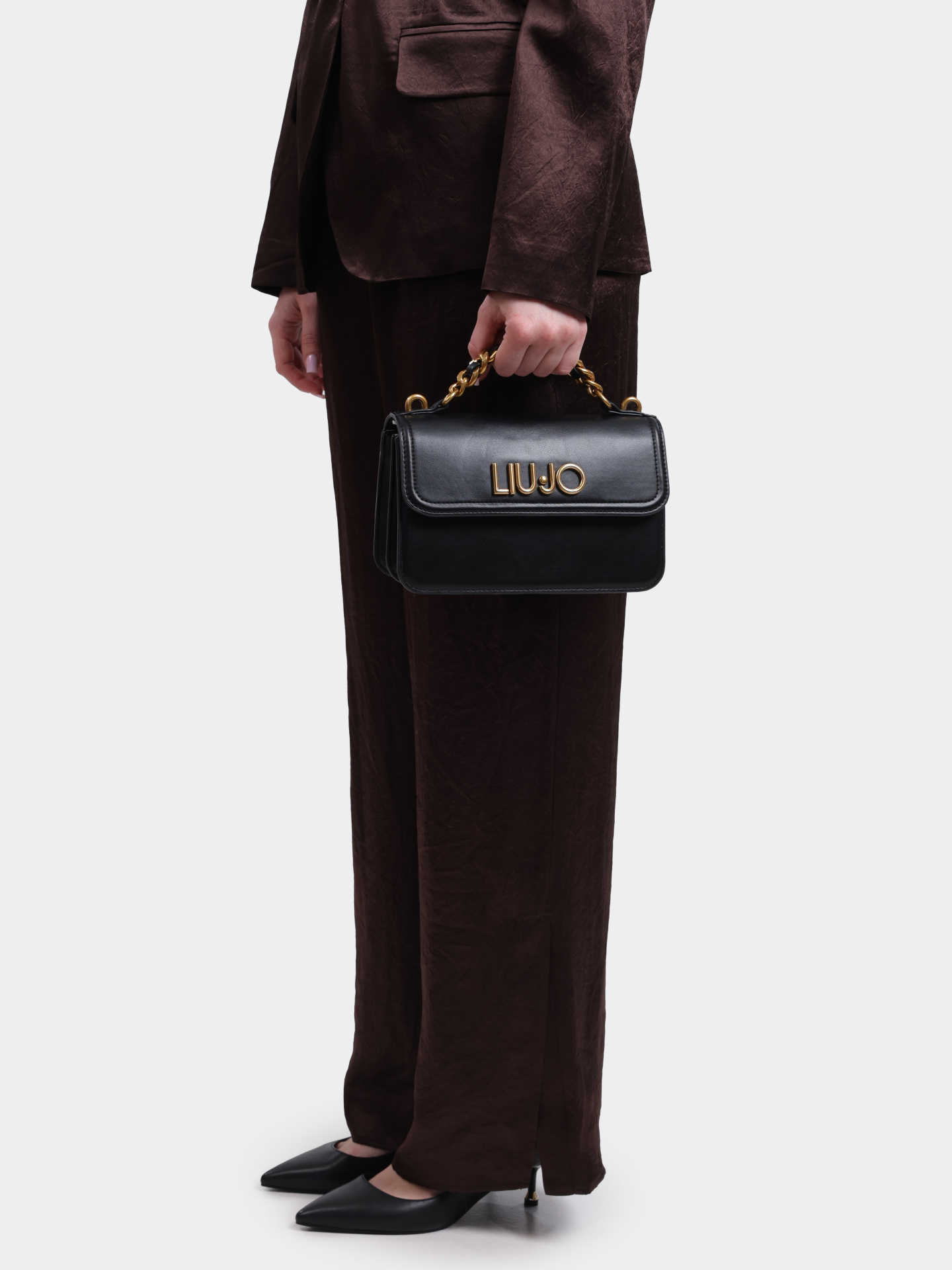 Cумка Liu-Jo AA6121 E0958 22222 черная женская — купить в интернет-магазине Verdistore