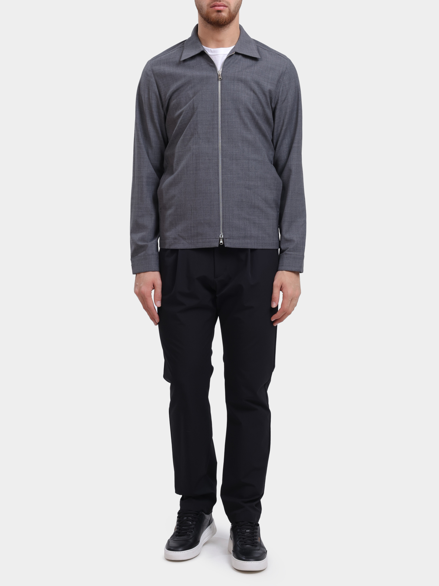 Рубашка NIKY 8425006 006 серая мужская — купить в интернет-магазине Verdistore