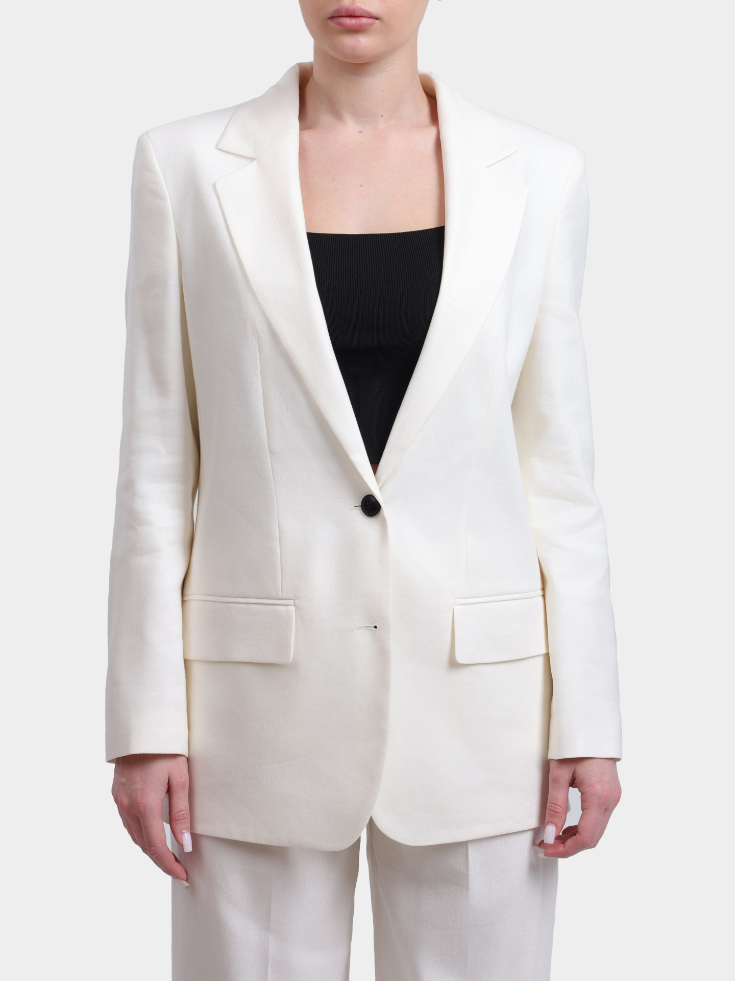 Жакет Hugo 50537590 102 белый женский — купить в интернет-магазине Verdistore