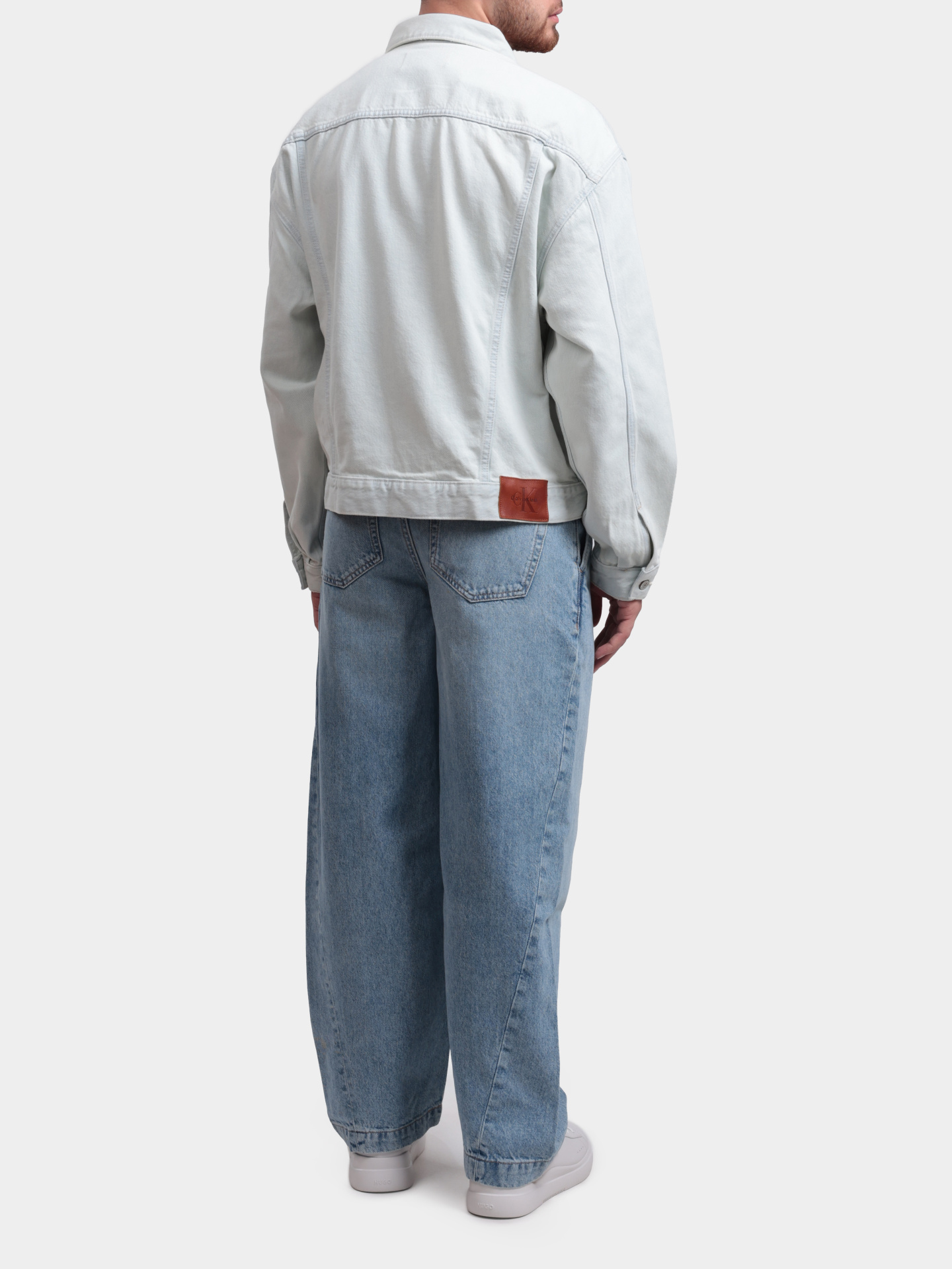 Куртка Calvin Klein Jeans LV04RF722G VOL джинсовая мужская — купить в интернет-магазине Verdistore