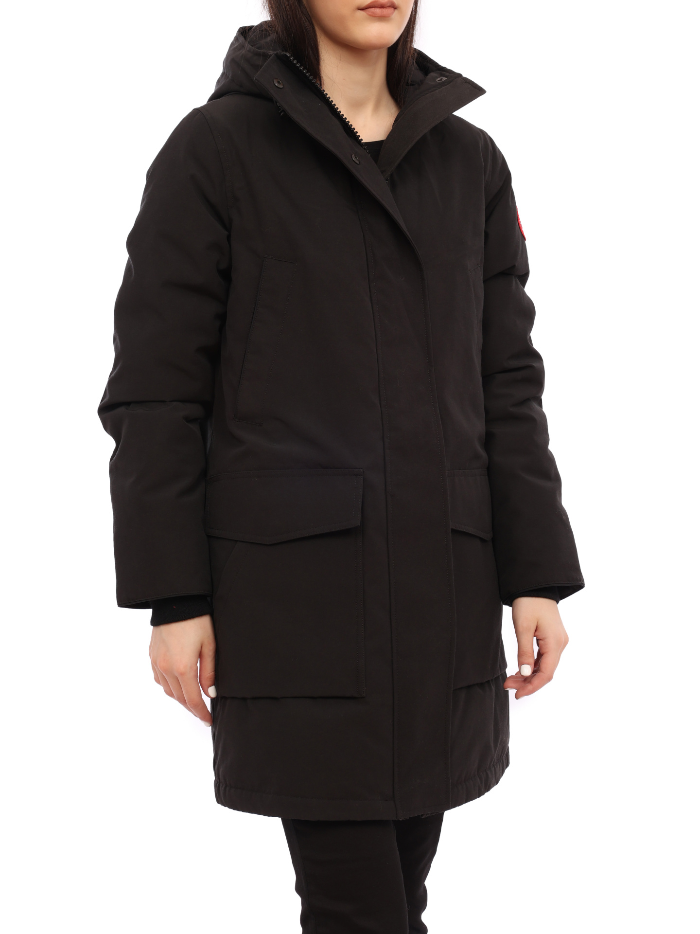 Парка Canada Goose 5807L женская с накладными карманами — купить в интернет-магазине Verdistore