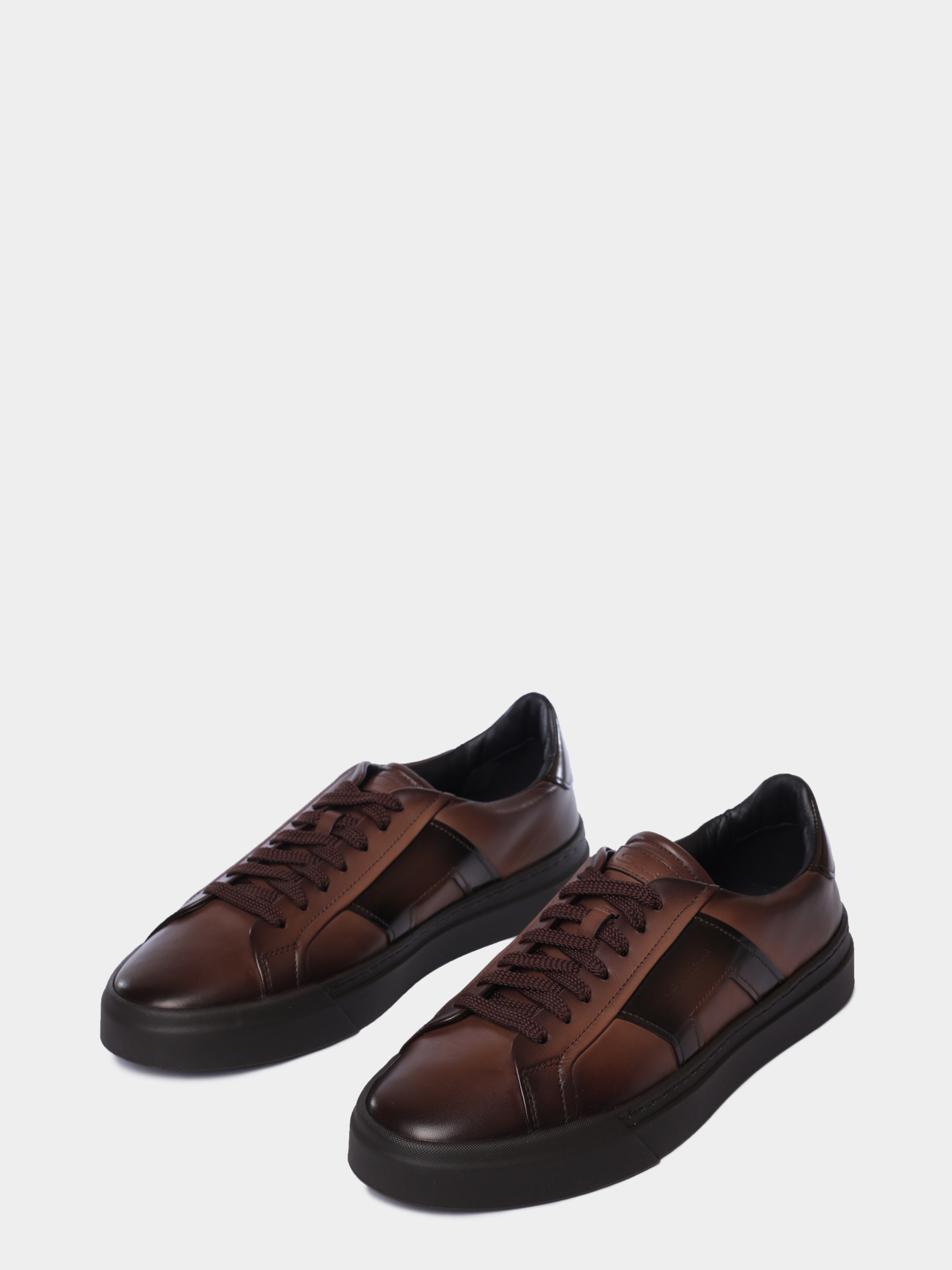 Кеды Santoni MBGG22018SMORGONT50 кожаные мужские — купить в интернет-магазине Verdistore