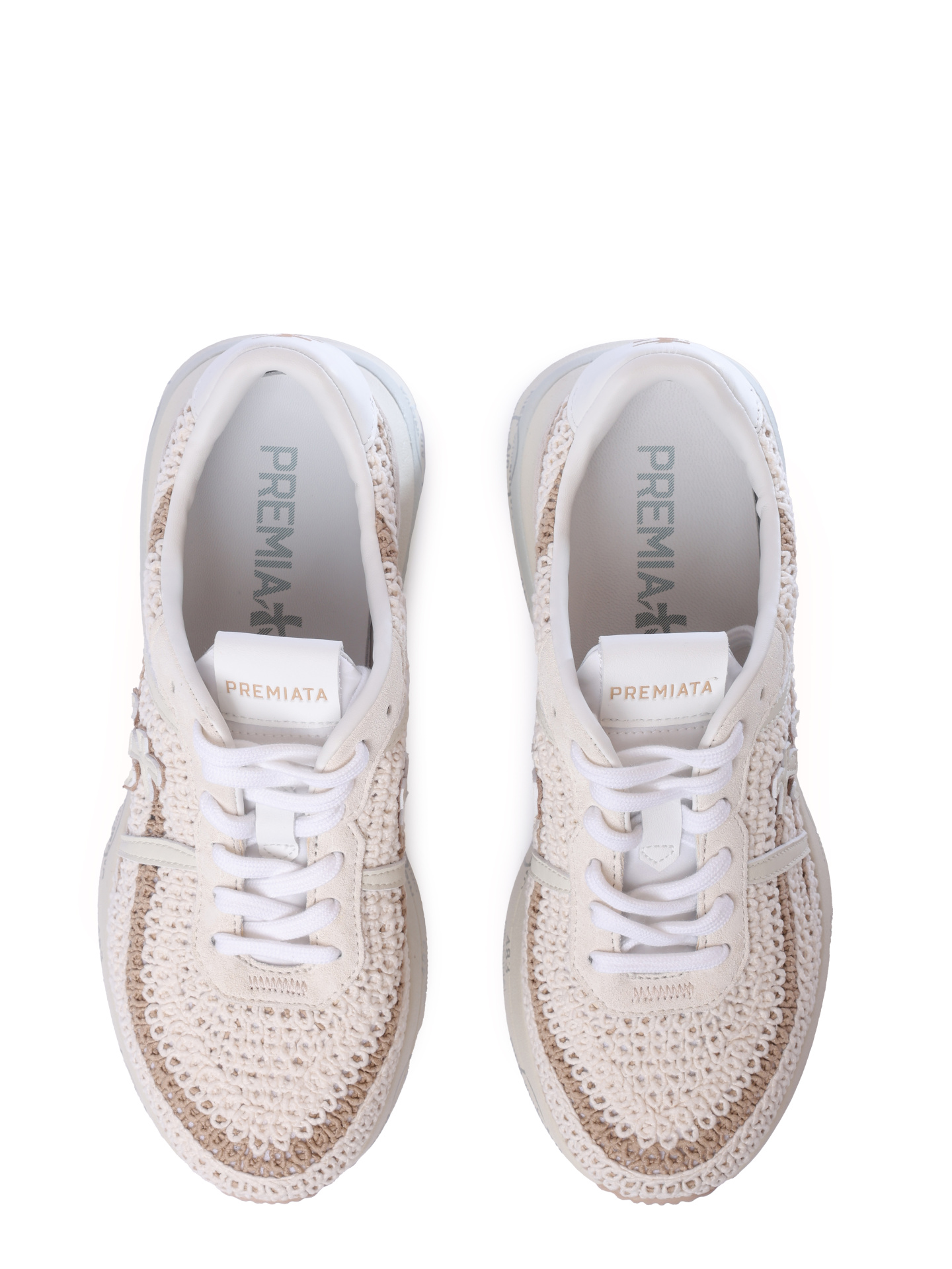 Кроссовки Premiata CASSIE VAR 7369 комбинированные женские — купить в интернет-магазине Verdistore