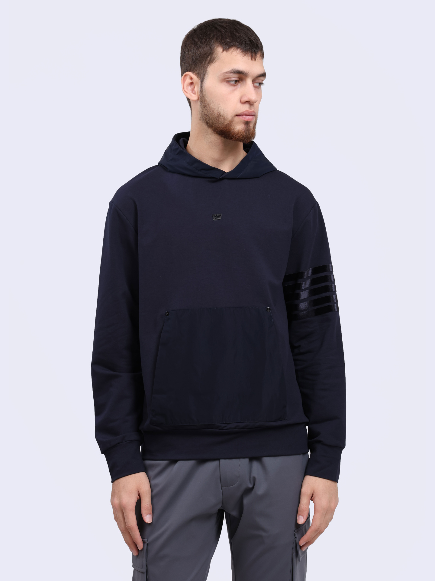 Худи SW744 STANI 060 темно-синее — купить в интернет-магазине Verdistore