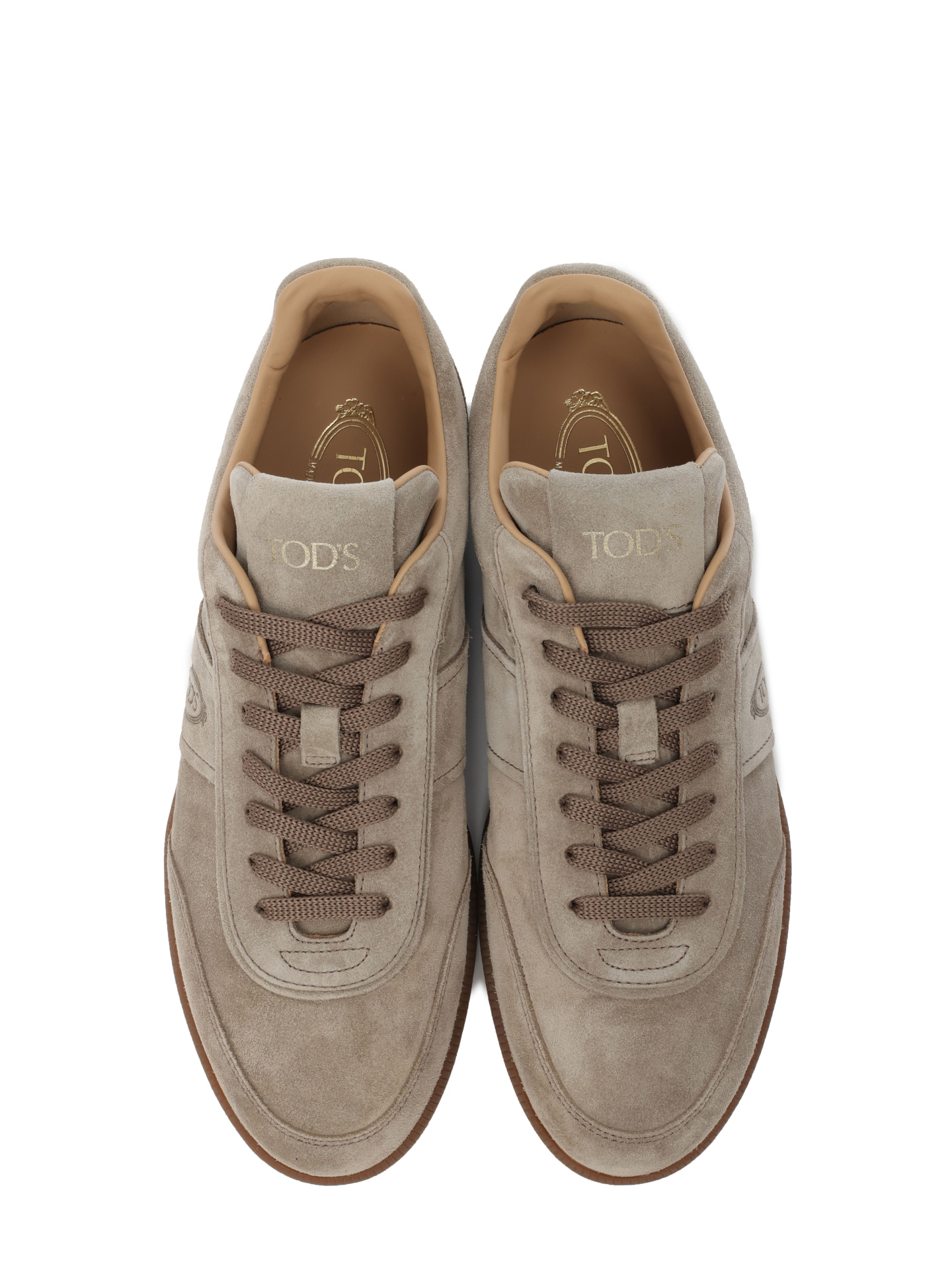 Кеды оливковые замшевые на коричневой подошве — купить в интернет-магазине Verdistore