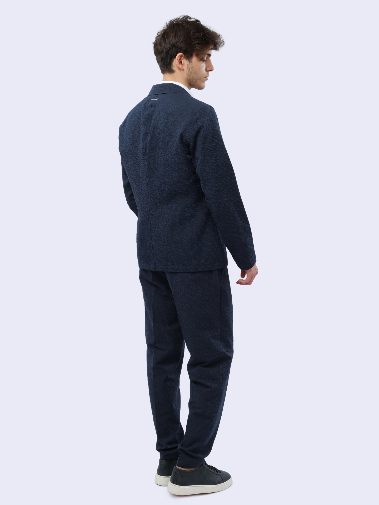 Пиджак Armani Exchange 3DZG23 ZN1AZ 15BA темно-синий мужской — купить в интернет-магазине Verdistore